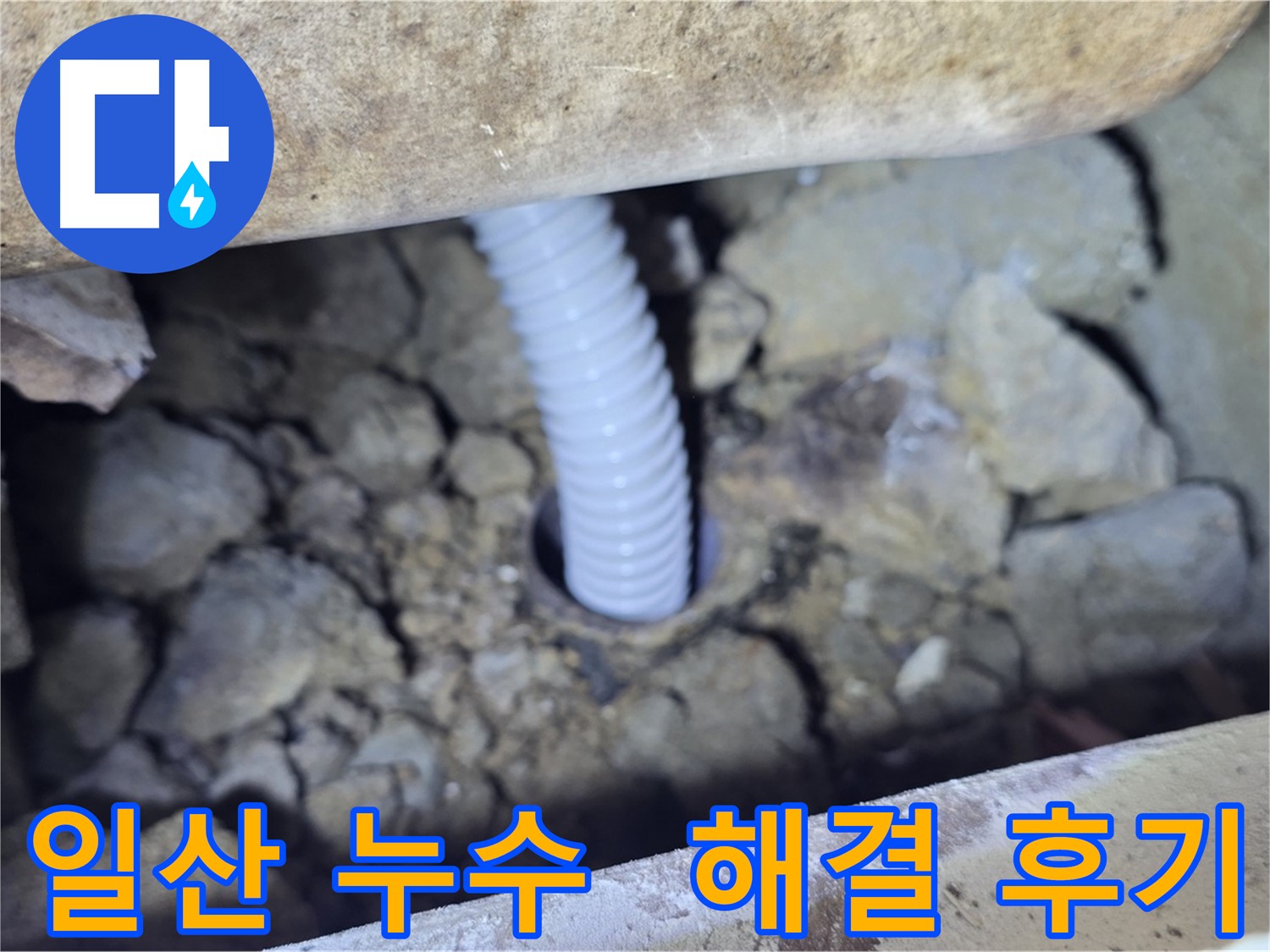 일산 가좌동 아파트 누수 해결 후기 - 고객 만족 최우선