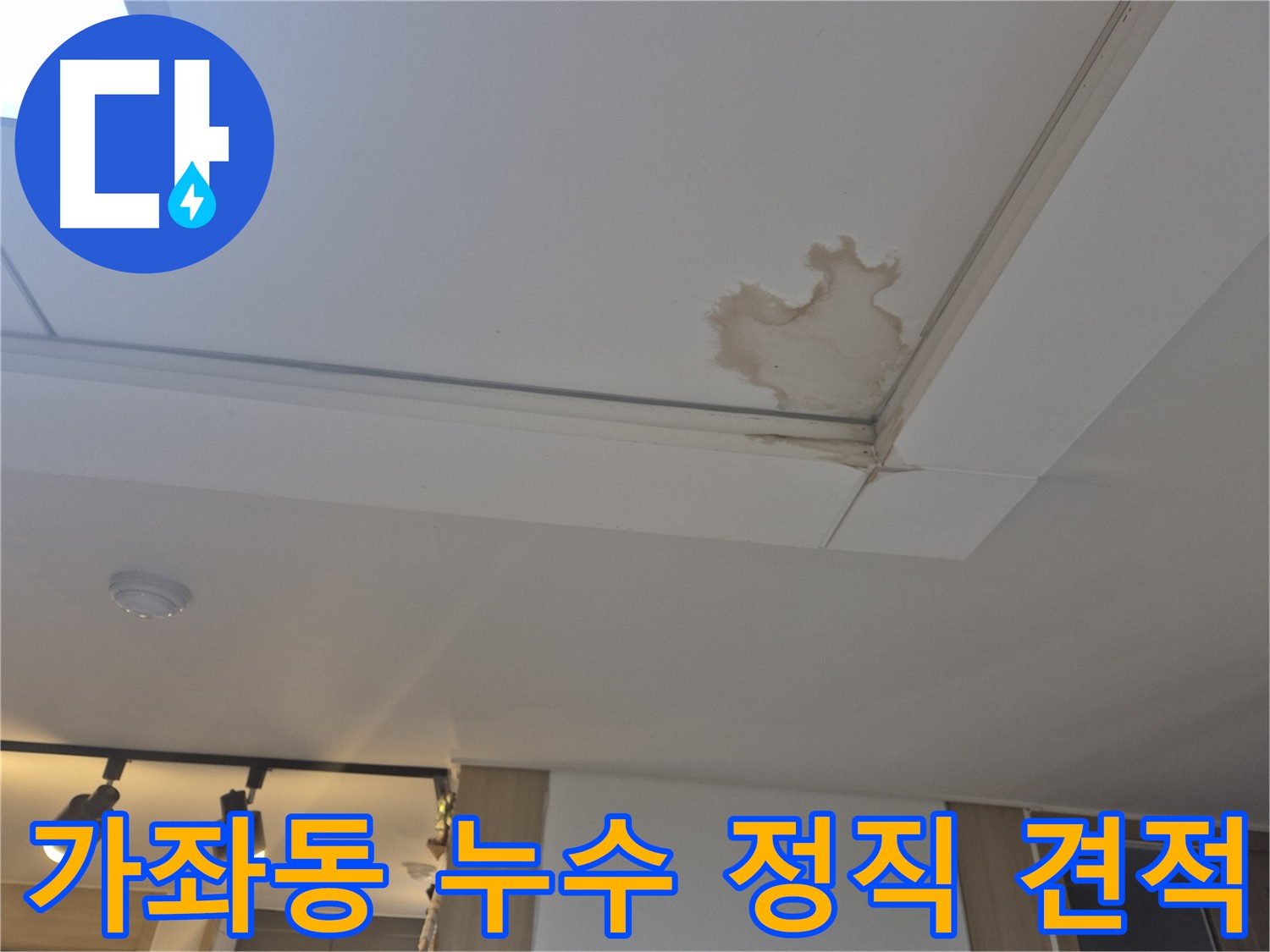 일산 가좌동 천장 누수 - 투명하고 정직한 견적 - 믿을 수 있는 비용