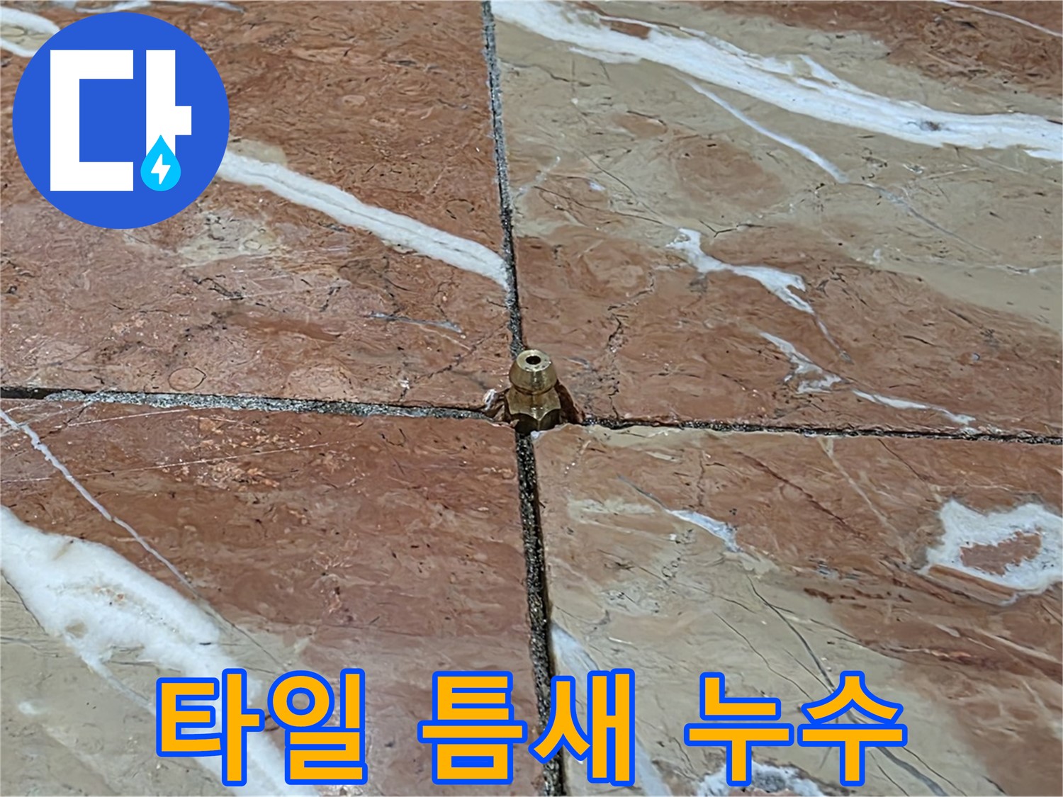 서초구 방배동 판테옹빌라 누수 탐지 - 타일 틈새에서 발생한 누수 원인을 정확히 진단하고 해결합니다.