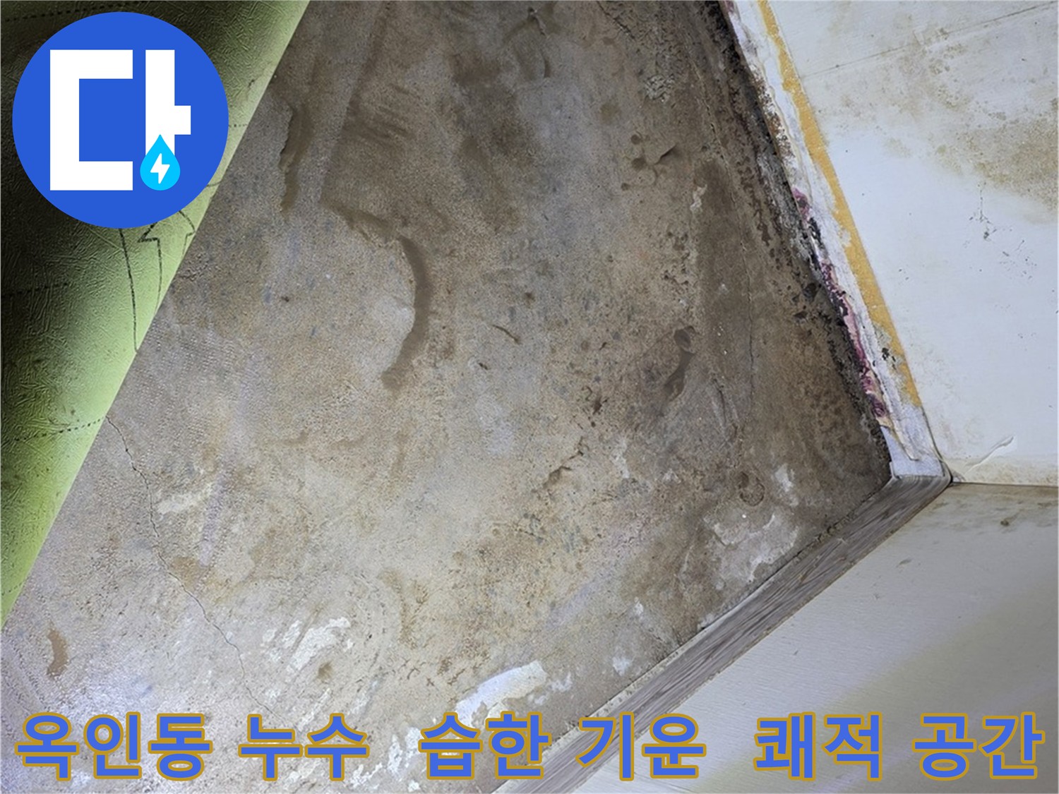 장판 밑 습한 기운 - 옥인동 쾌적한 공간 변신