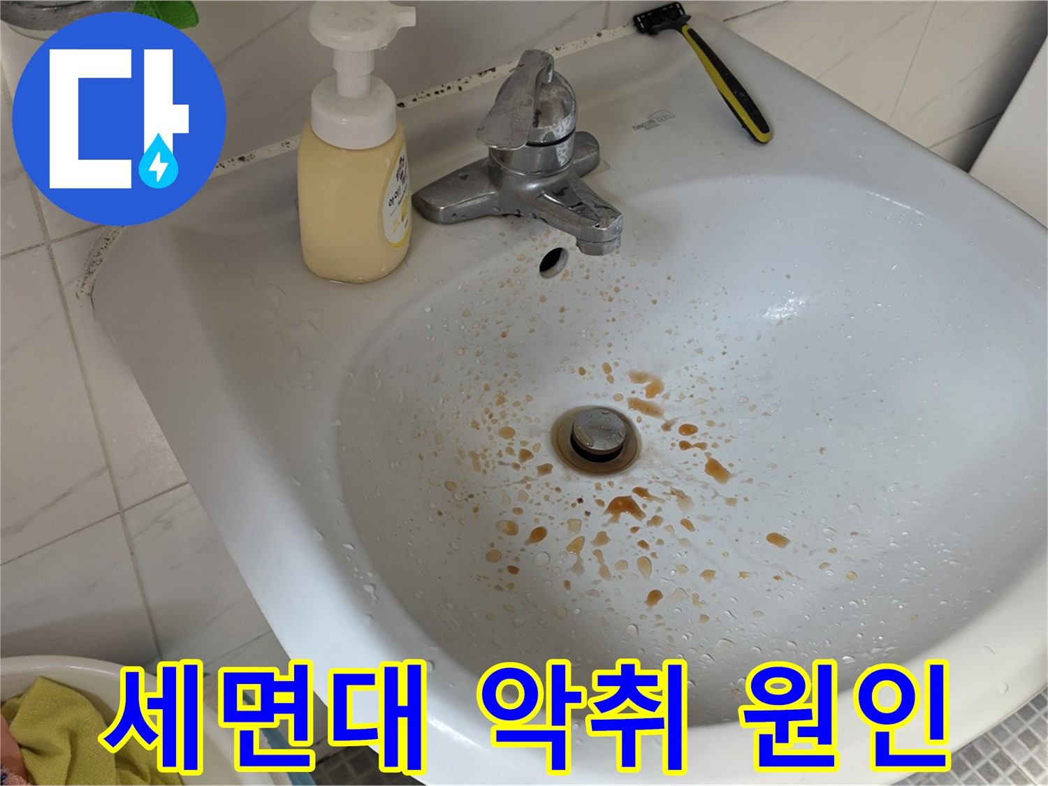 필운동 9번지 세면대 악취 - 원인은 무엇일까요?