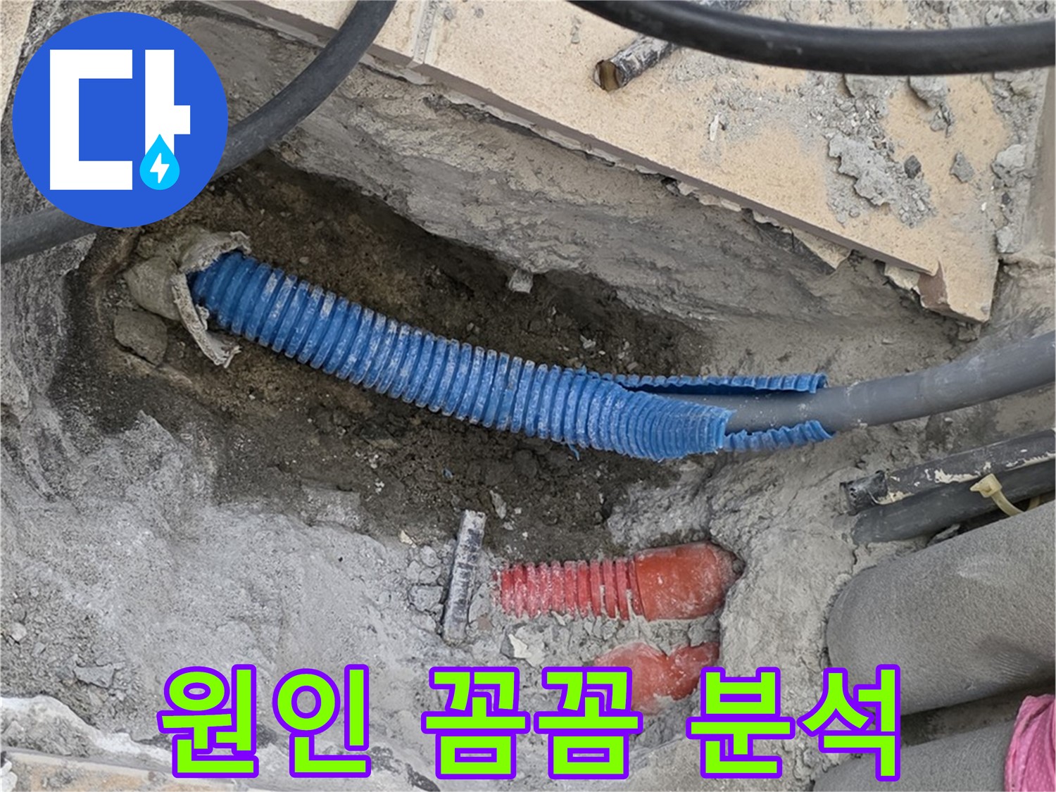 양주 삼숭동 자이아파트 누수 - 욕실 누수 원인 꼼꼼 분석