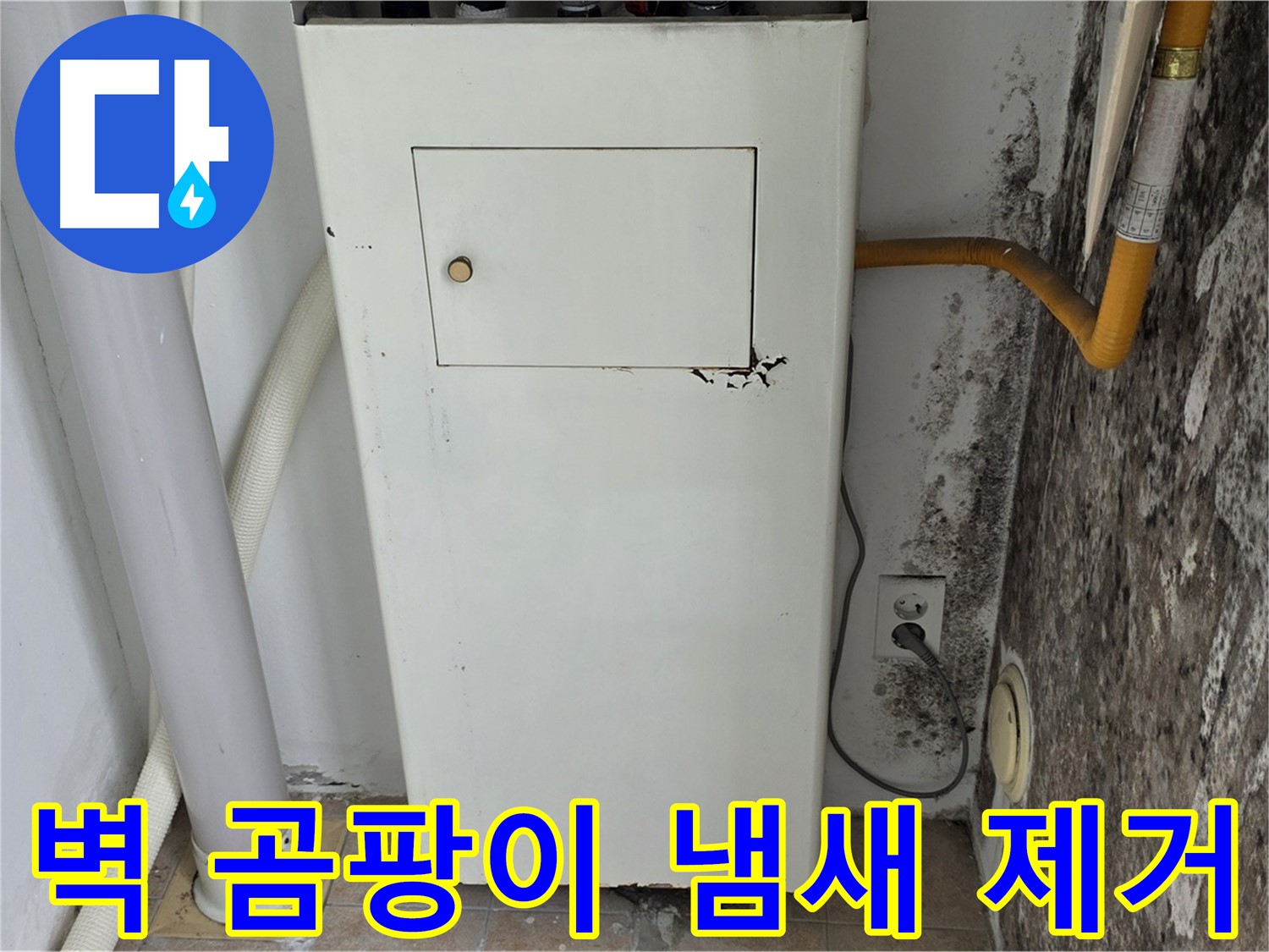 길음동 숭인로 - 곰팡이 핀 벽면 곰팡이 냄새 제거 - 누수 전문가의 냄새 제거 솔루션