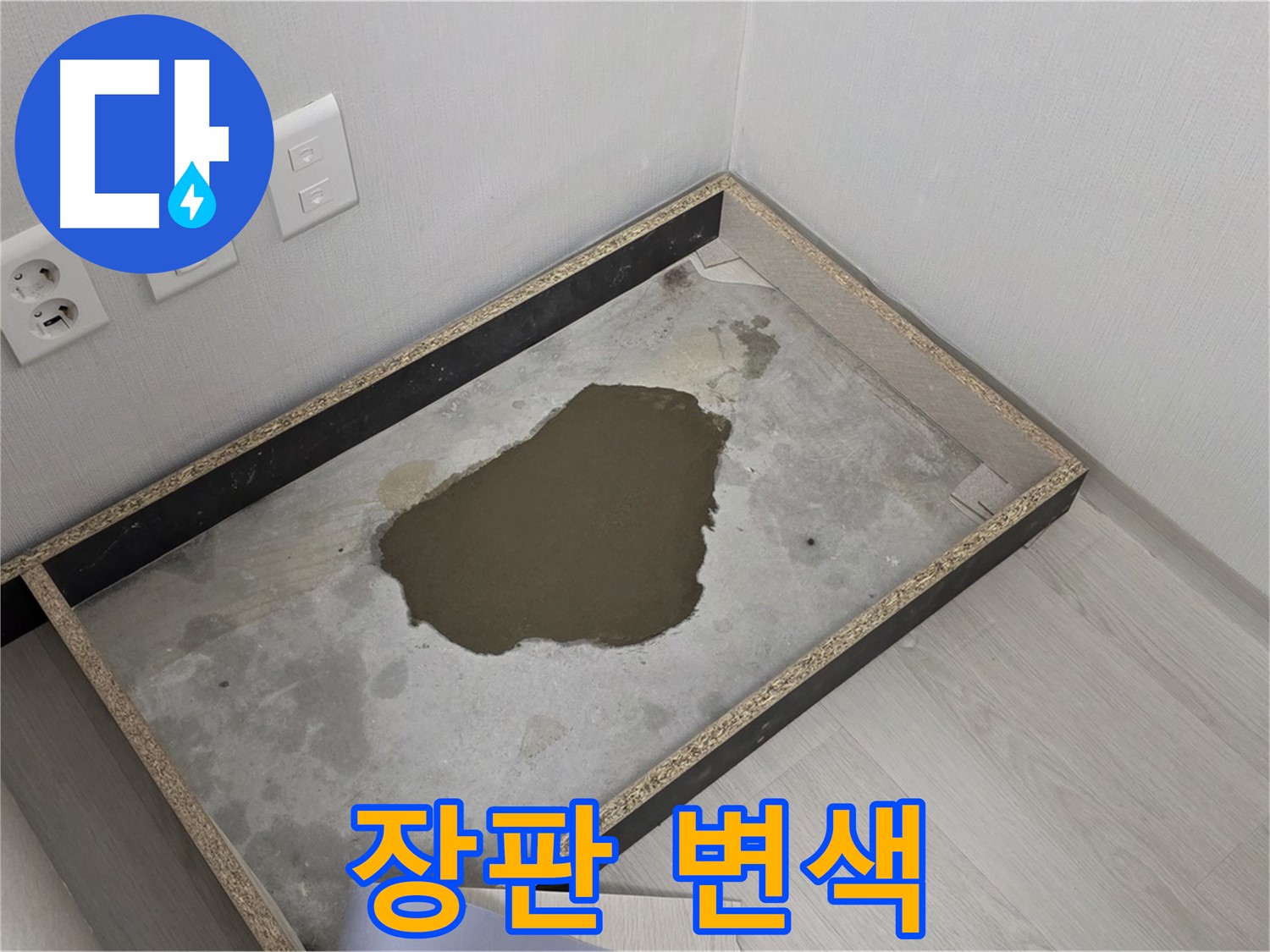 성북구 길음동 누수 - 장판 변색 진행 - 누수 범위 측정 및 복구 계획 수립 준비