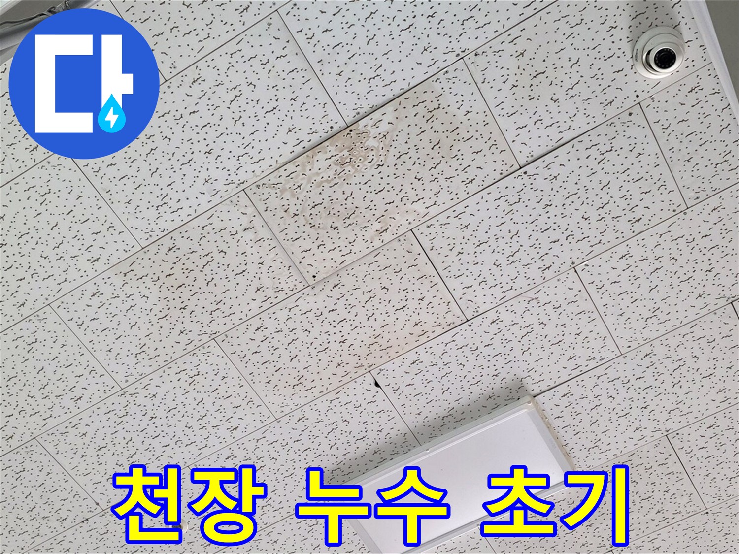 김포 장기동 천장 누수 - 초기 누수 흔적 발견