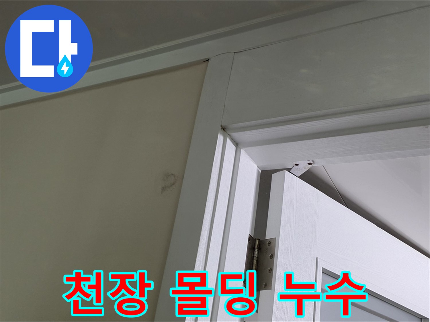 분당 운중동 산운마을 아파트 - 천장 몰딩에서 발견된 누수 - 꼼꼼한 점검으로 누수 원인을 파악하고 해결합니다.