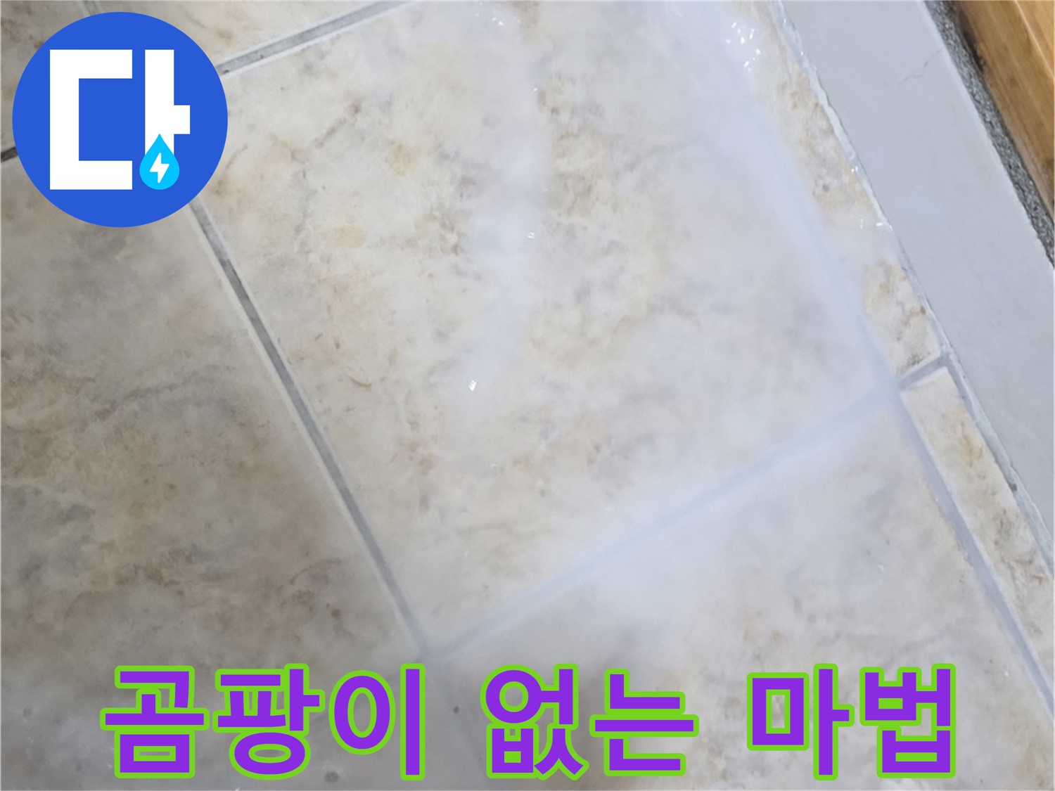 곰팡이 걱정 없이 - 깨끗하고 쾌적한 - 공간으로 변신하는 마법!