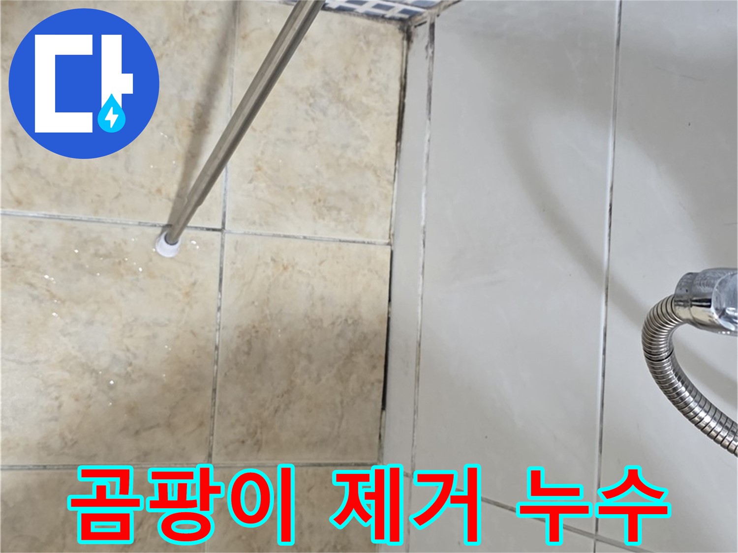 욕실 곰팡이 제거 - 누수 해결 - 우선