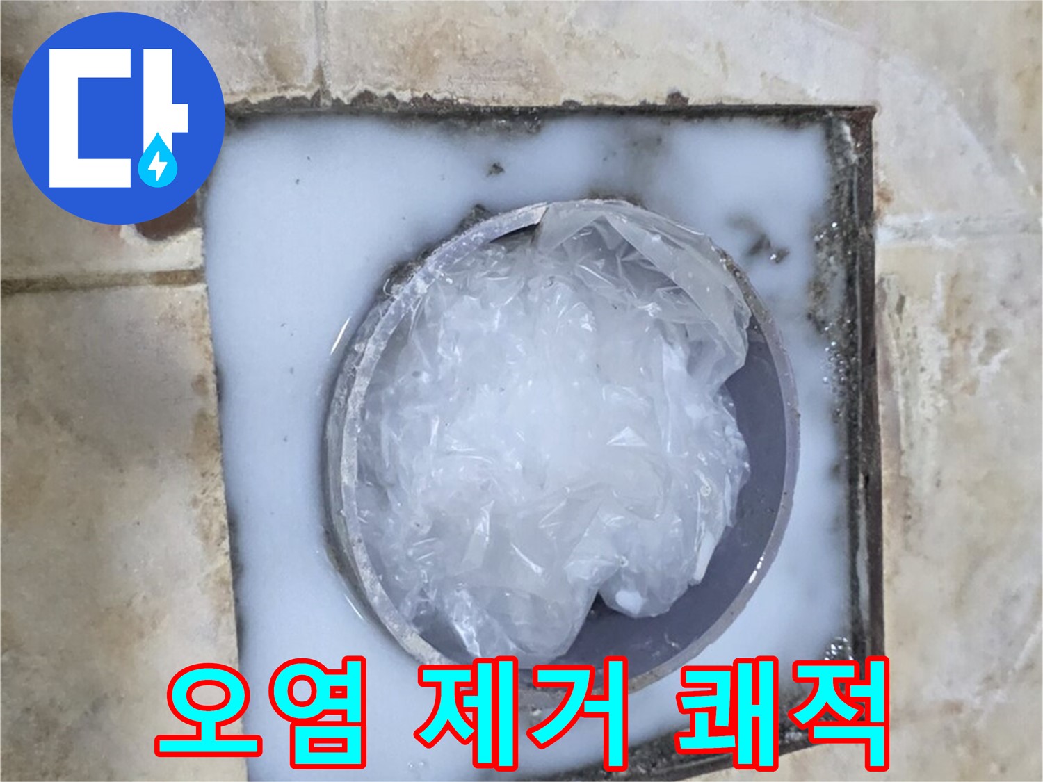 하수구 트랩 - 주변 오염 제거로 쾌적한 환경 조성