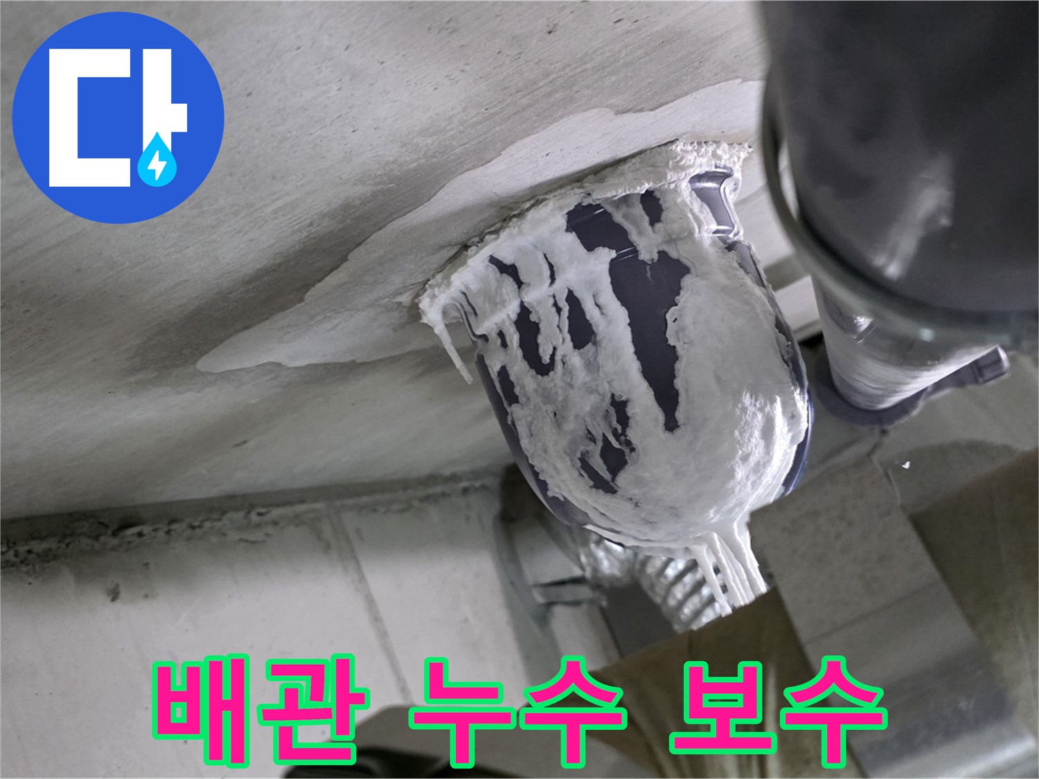분당 운중동 누수 - 문제의 배관 연결 부위를 찾아 꼼꼼하게 수리