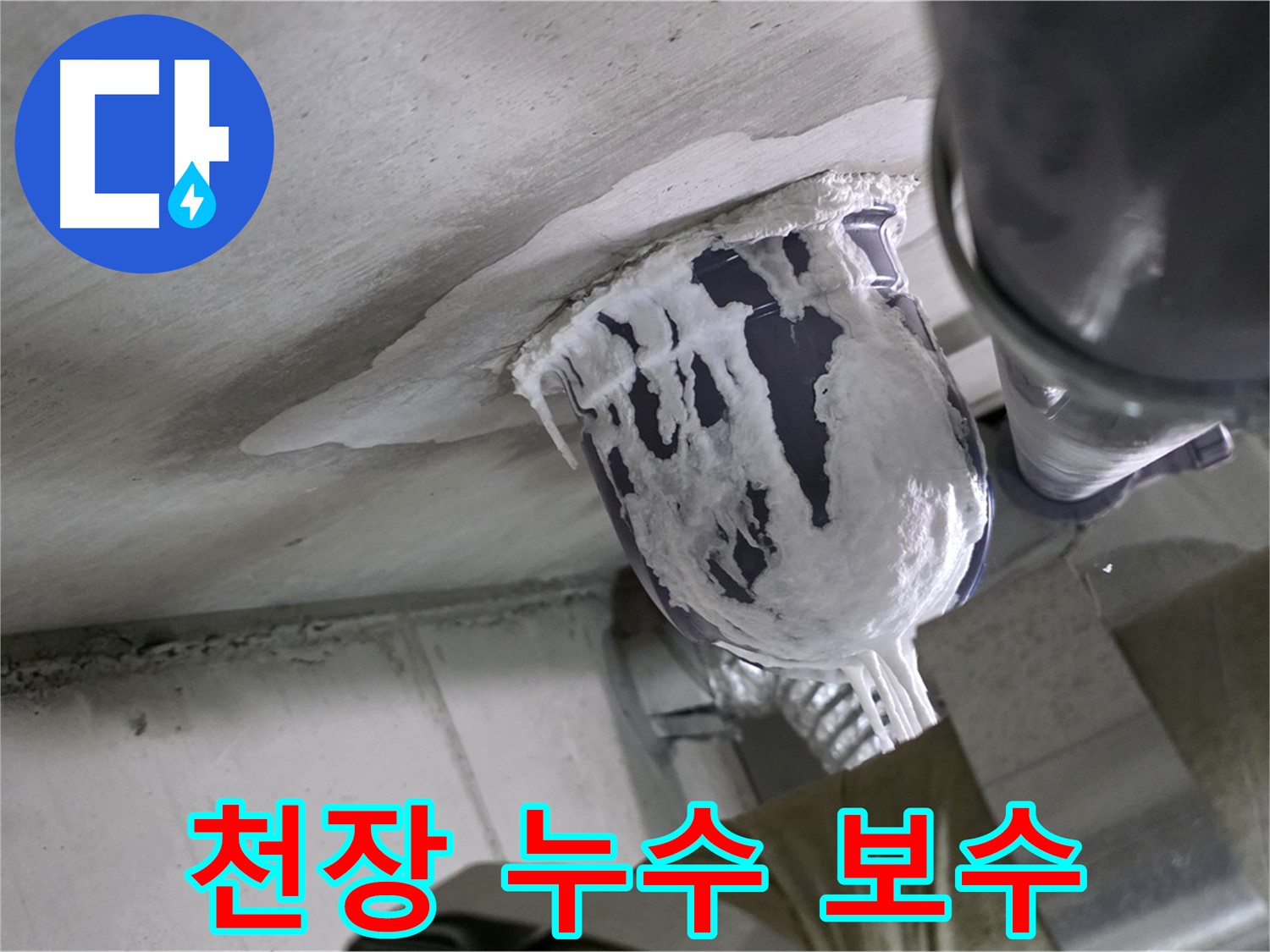 분당 운중동 산운마을 - 천장 누수, 완벽하게 보수 완료