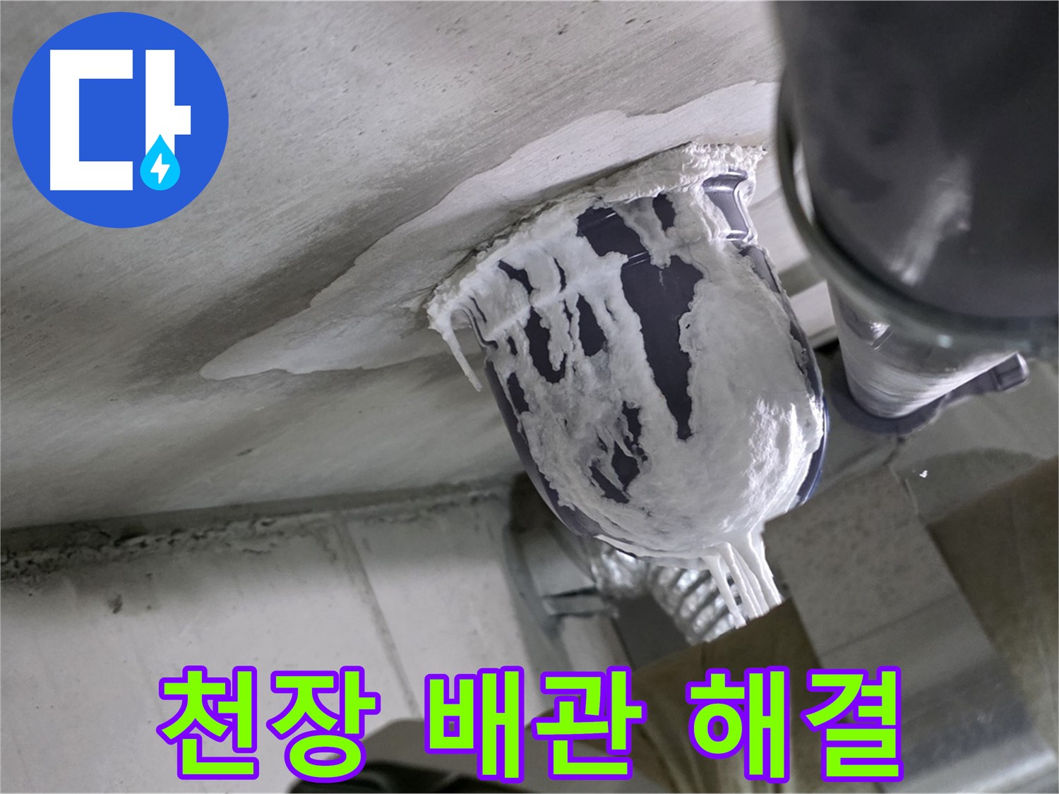 분당 운중동 아파트 누수 - 천장 배관 누수 원인을 찾아 완벽하게 해결 완료