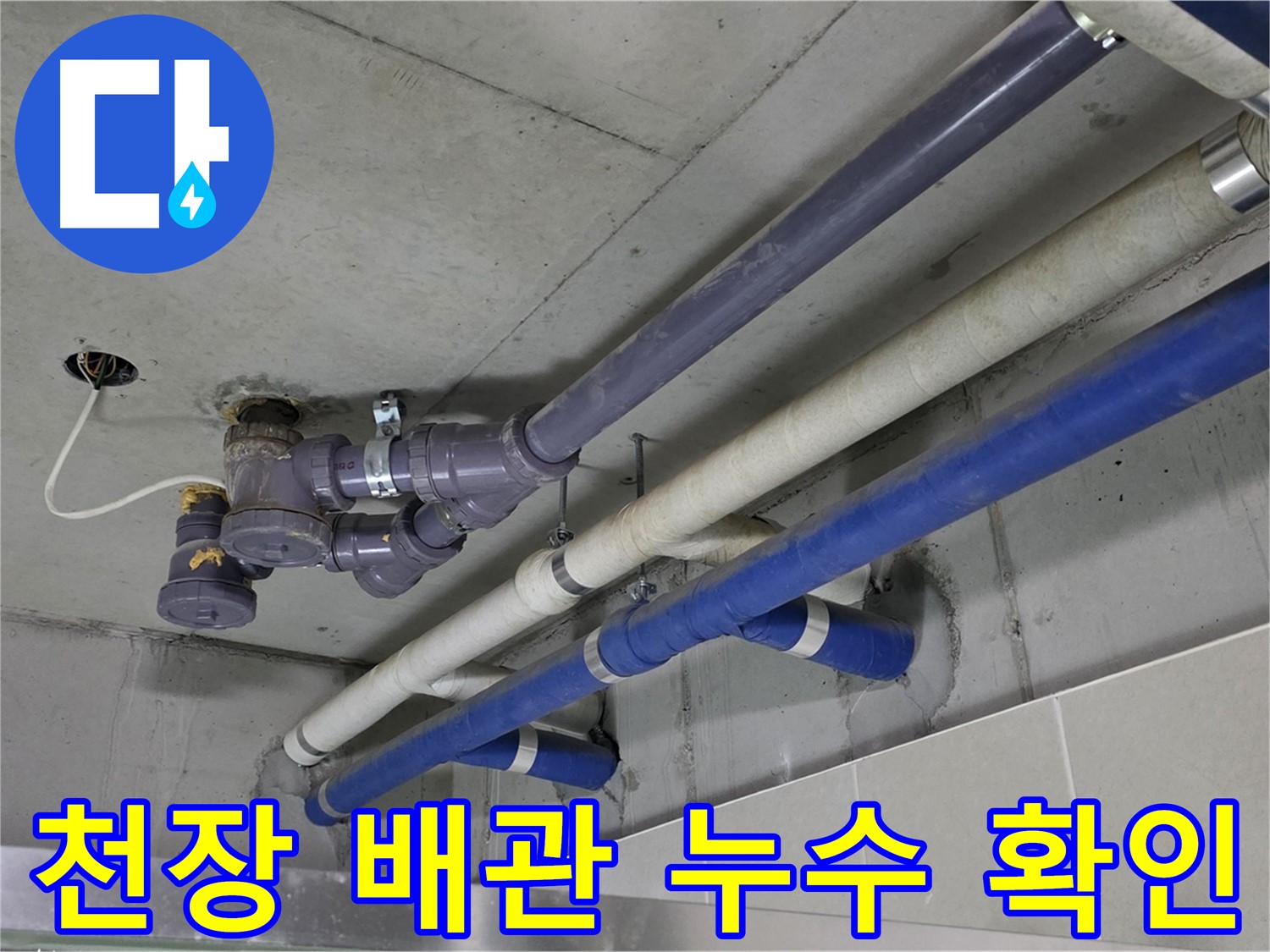 성남 분당 천장 배관 누수 확인 - 꼼꼼한 점검과 확실한 보수
