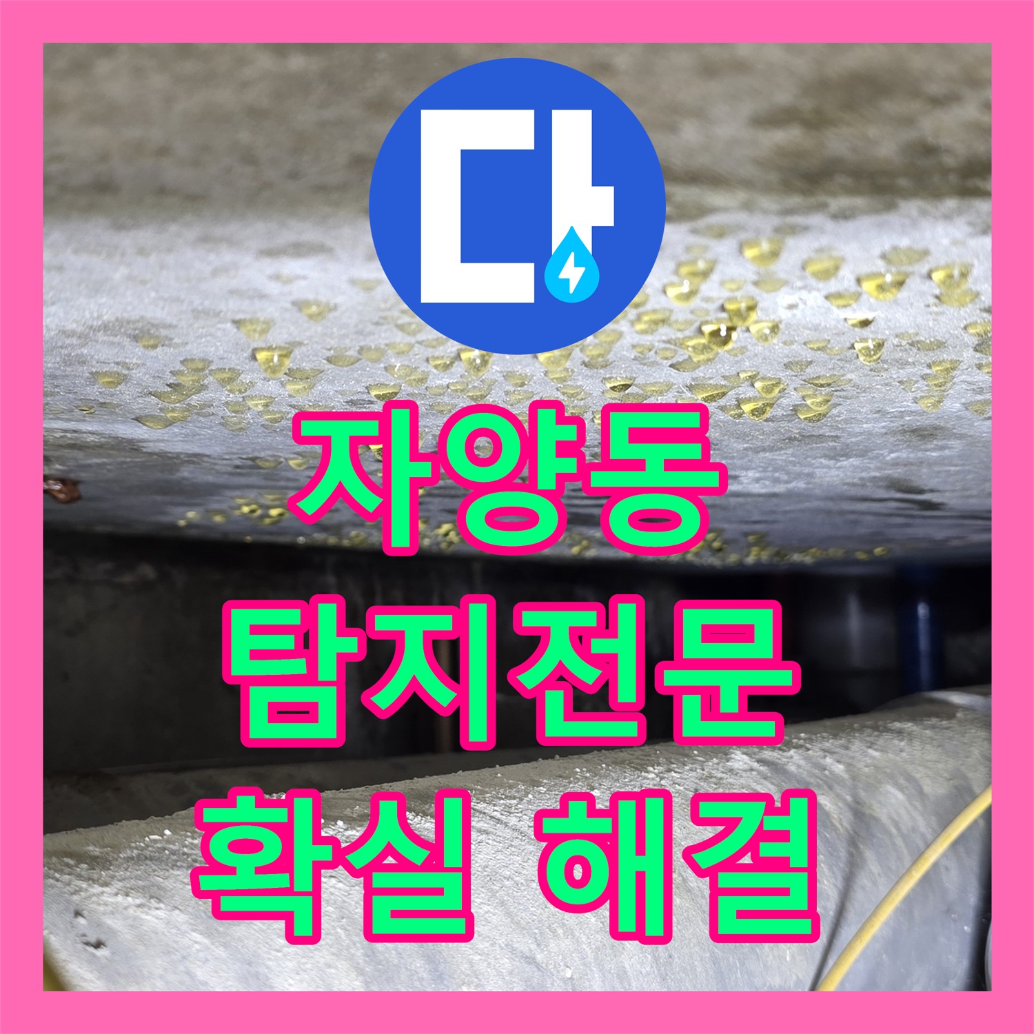 자양동 누수탐지전문가, 꼼꼼한 점검, 확실한 해결 약속
