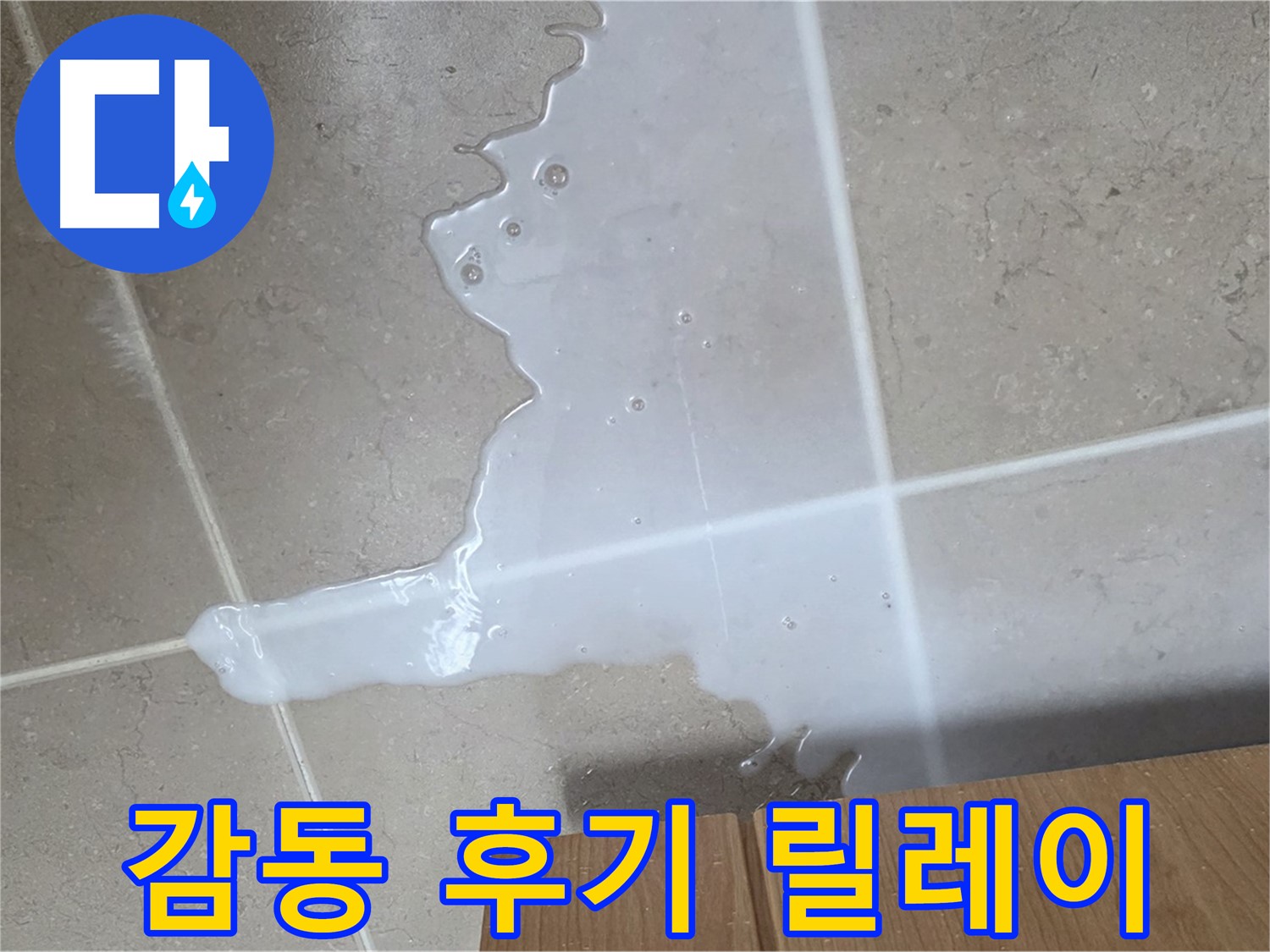 포천 일동 기산베스트빌 아파트 - 씽크대 누수 해결 후 고객 감동 후기 (가상)