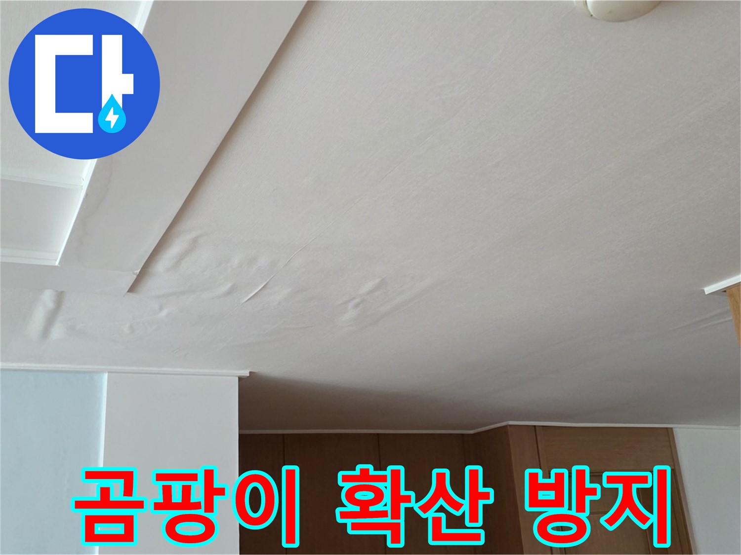 포천 일동 아파트 누수 - 곰팡이 확산 방지 누수 해결