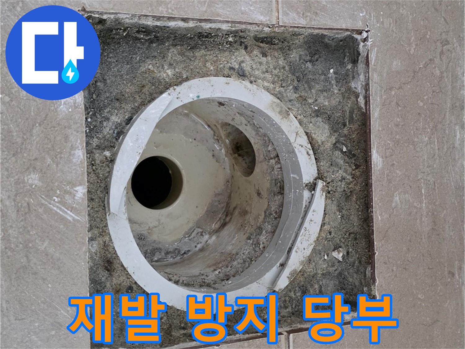 포천시 일동면 기산리 베스트빌 아파트 하수구 누수 - 누수 재발 방지 당부
