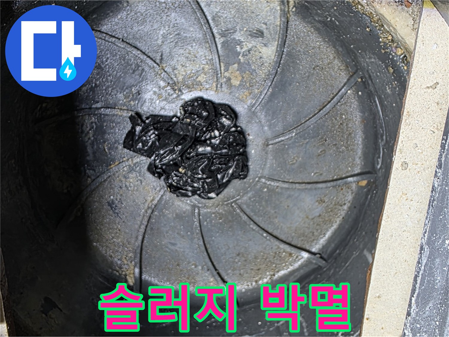 세탁기 하수구 - 곰팡이 슬러지 박멸 작전!