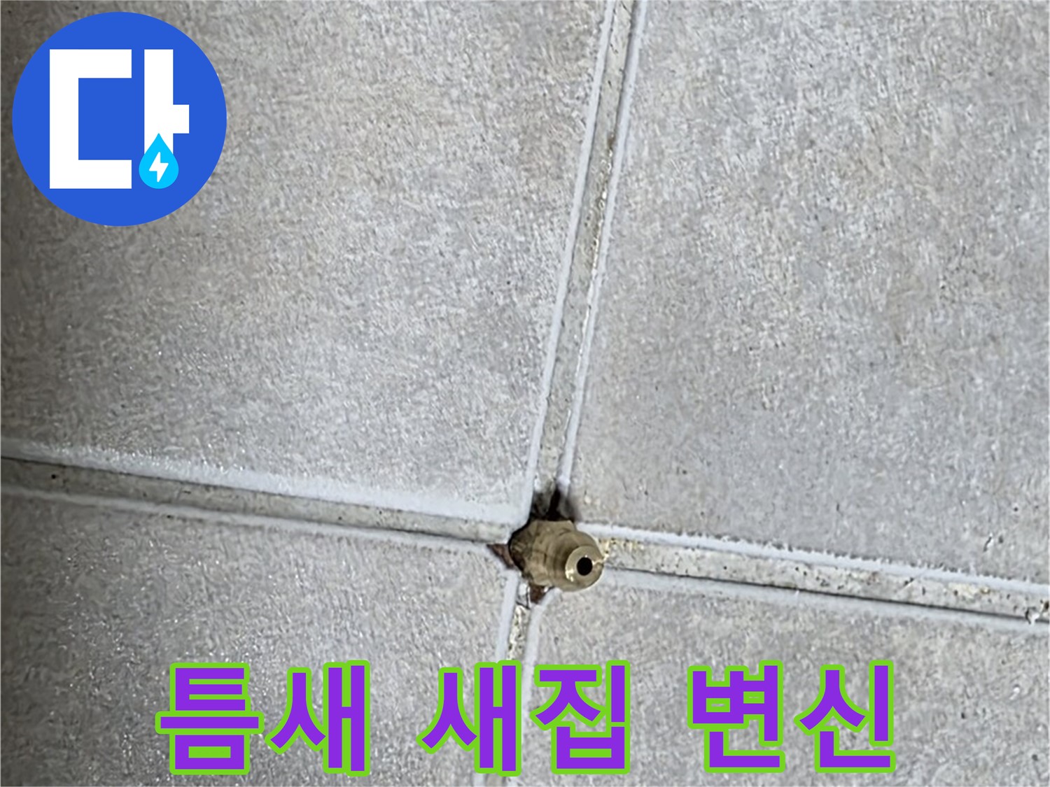 옥정 율정마을 아파트 누수 - 타일 틈새 누수 해결, 새집처럼 깨끗하게 변신시켜 드립니다!