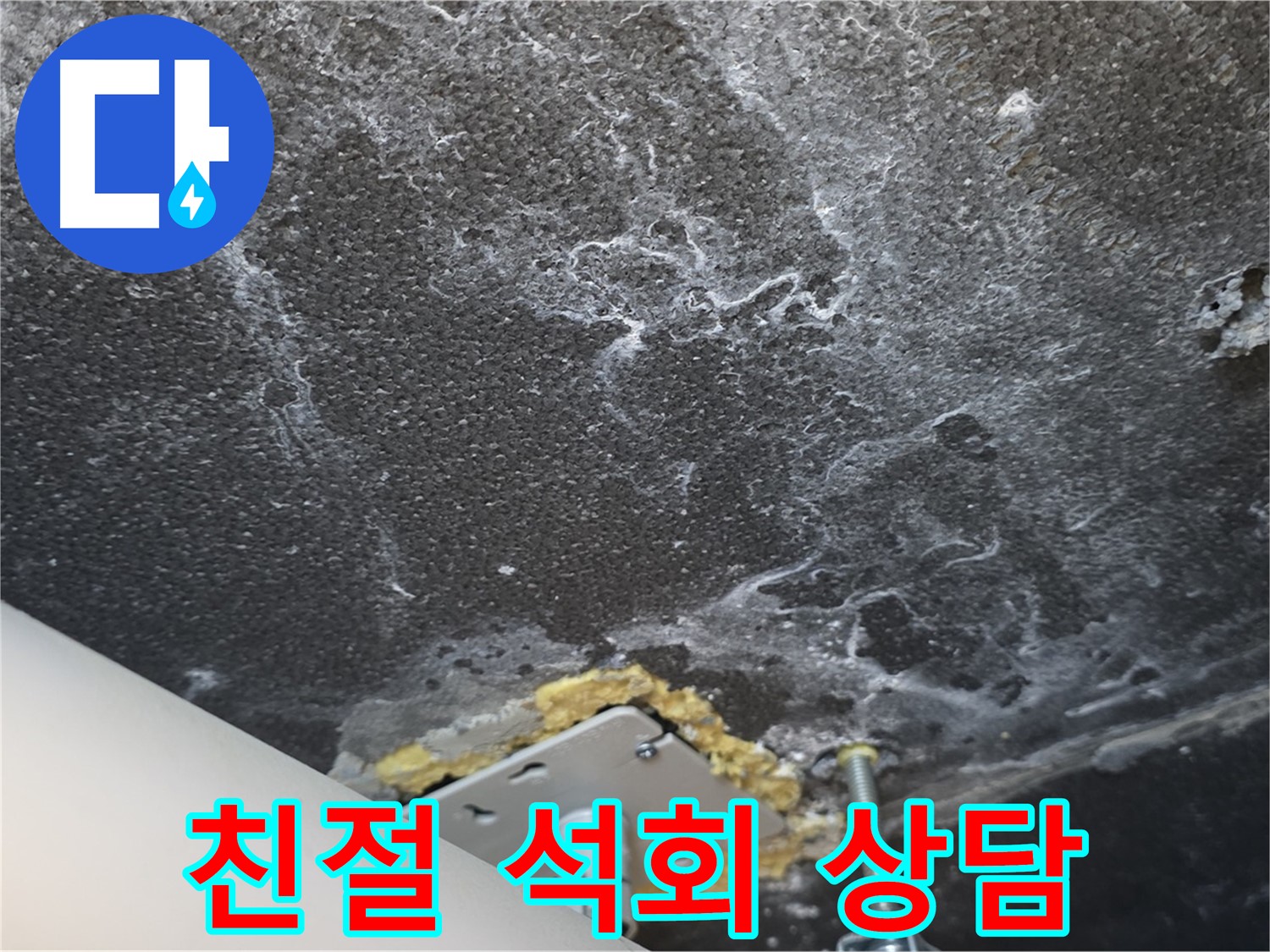동패동 아파트 누수 - 천장 누수 석회 관련 친절하고 자세한 상담 제공