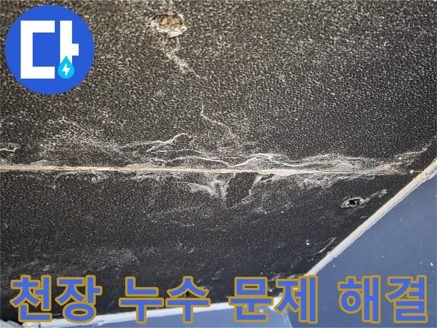 천장 누수 문제 해결 - 누수 원인 진단부터 보수까지 완벽 해결