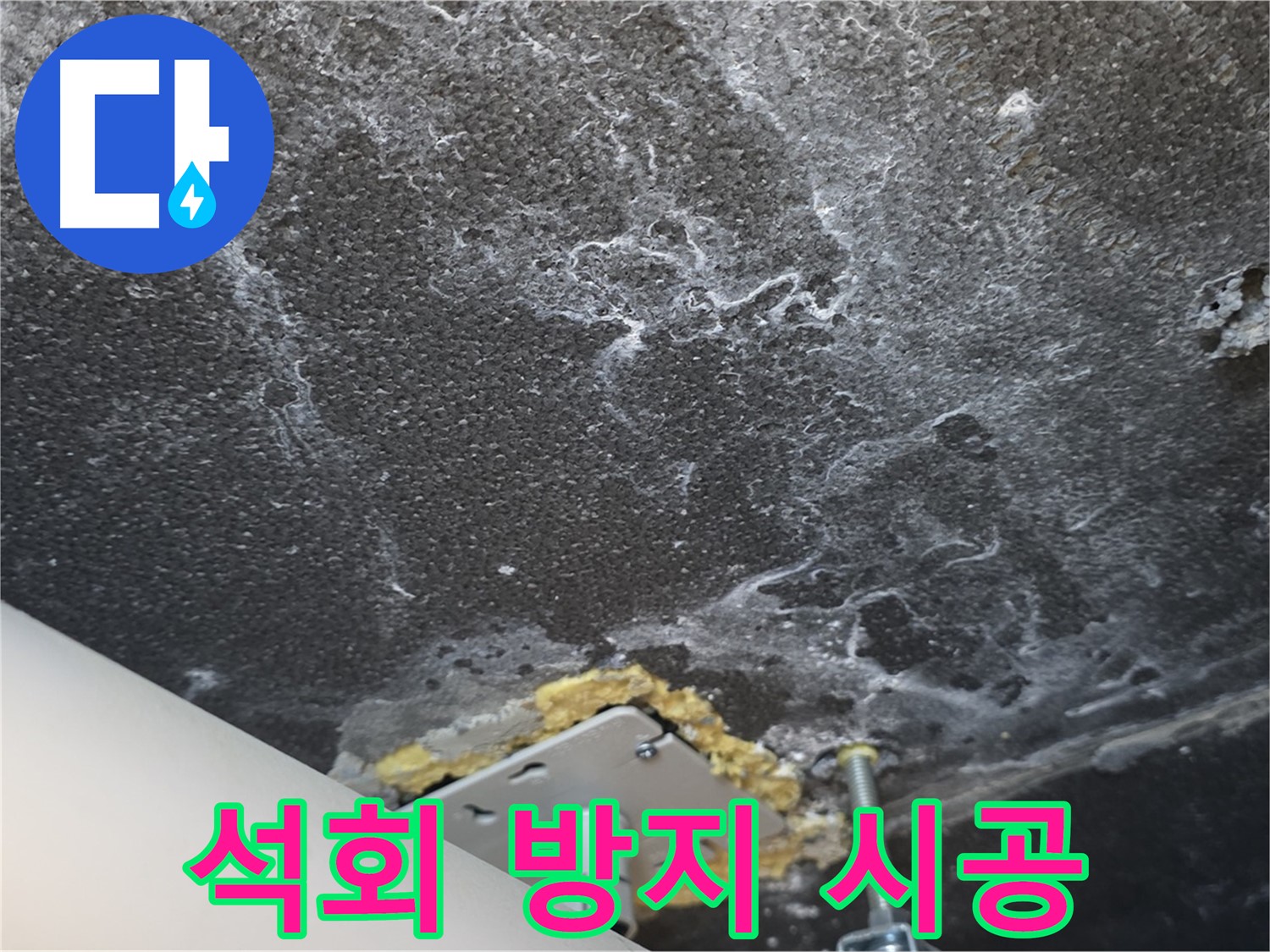 파주 누수 전문가 - 천장 누수 석회 방지 전문 시공