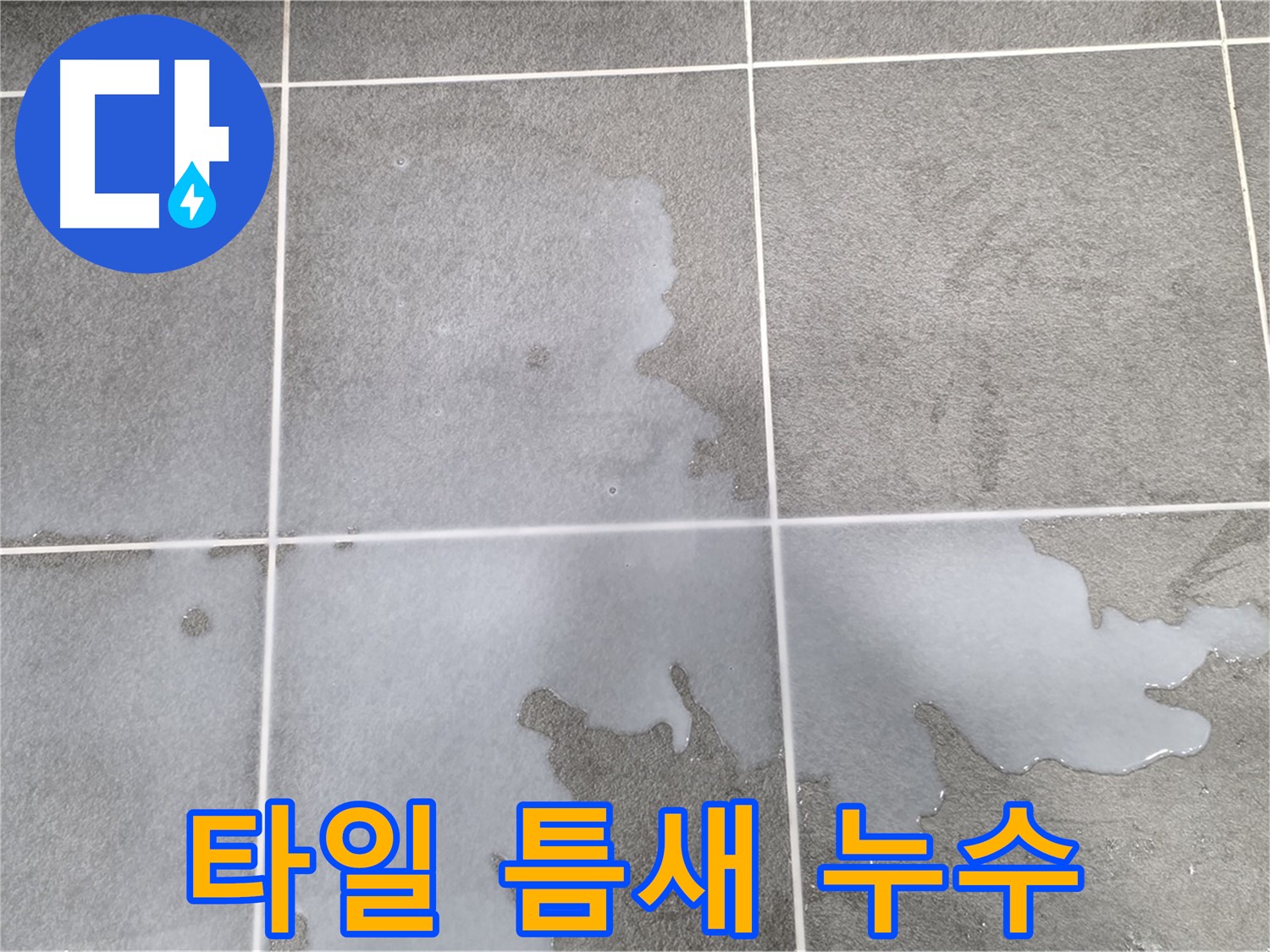 파주시 동패동 운정어반프라임 아파트 욕실 타일 틈새 누수 - 정확한 누수 진단 과정