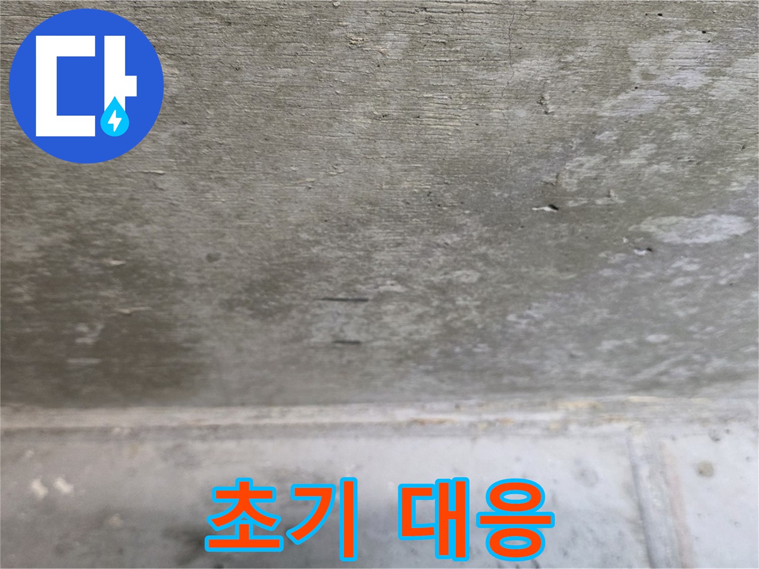 노원구 중계동 현대5차 아파트 콘크리트 천장 누수 - 초기 대응 중요 - 골든 타임을 놓치지 마세요.
