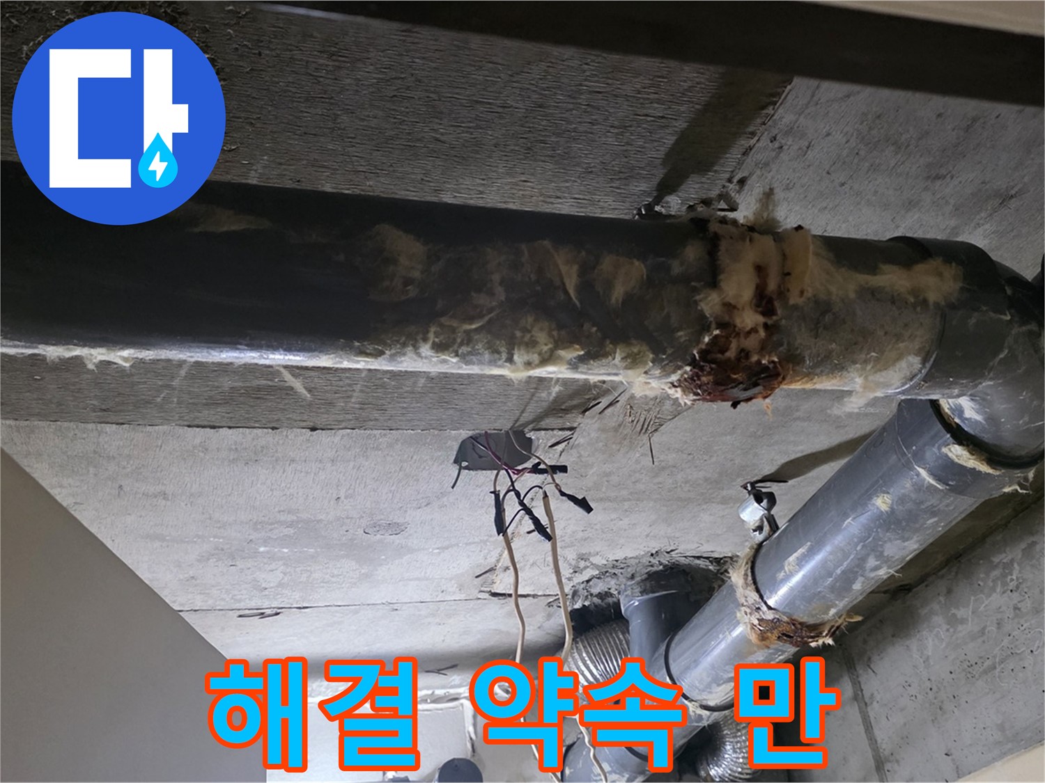 신사동/새절역 현대아파트 - 누수 문제, 완벽 해결 약속 10000% 보장합니다!