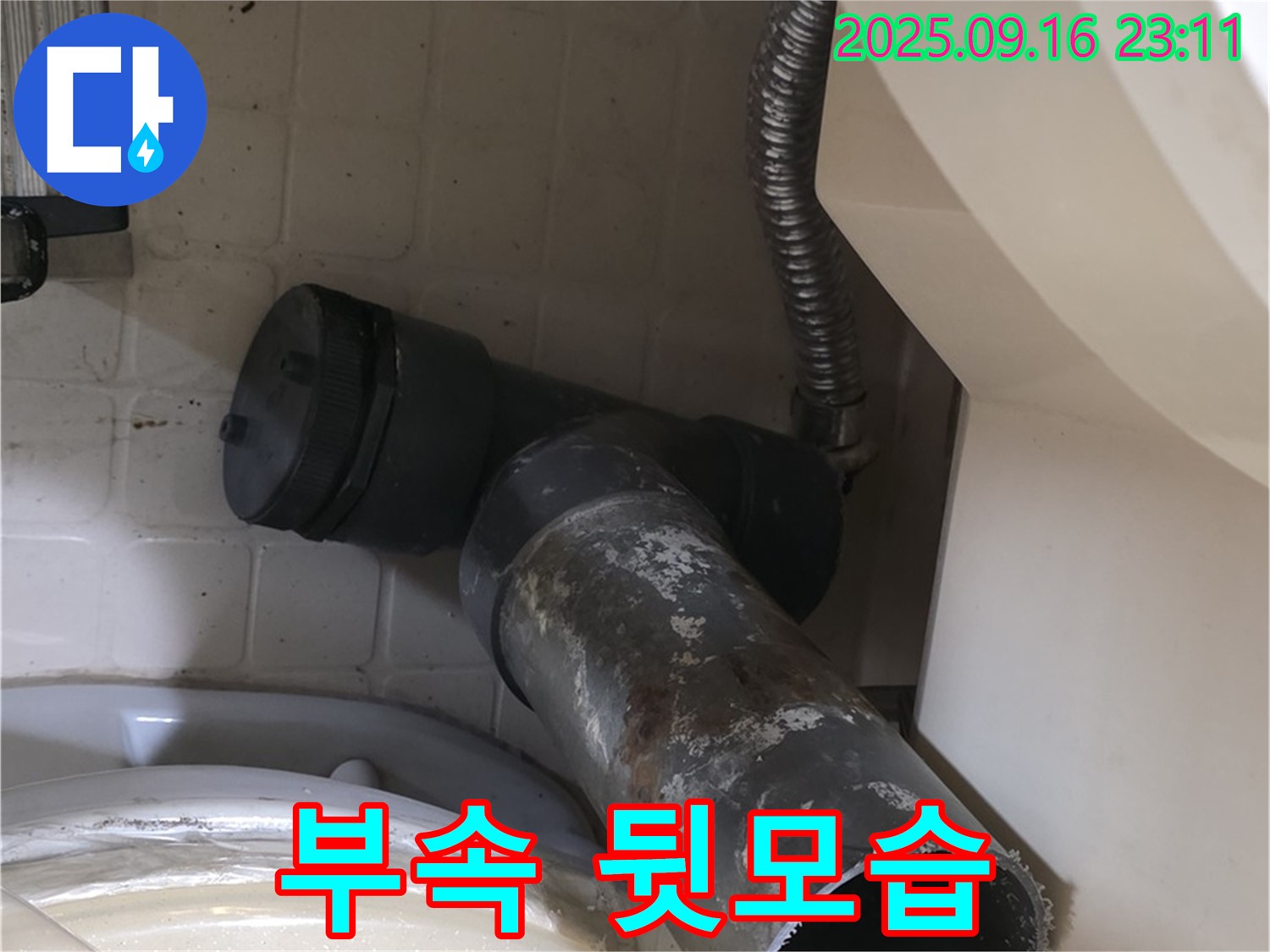 은평구 신사동 새절역 현대아파트 - 낡은 정심 부속의 마지막 뒷모습