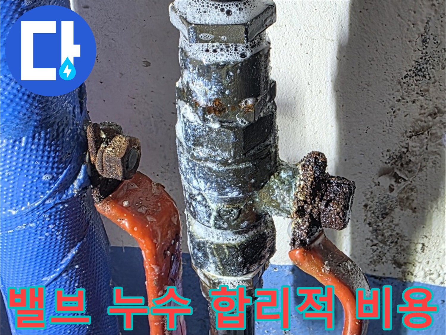 합리적인 밸브 누수 수리 비용