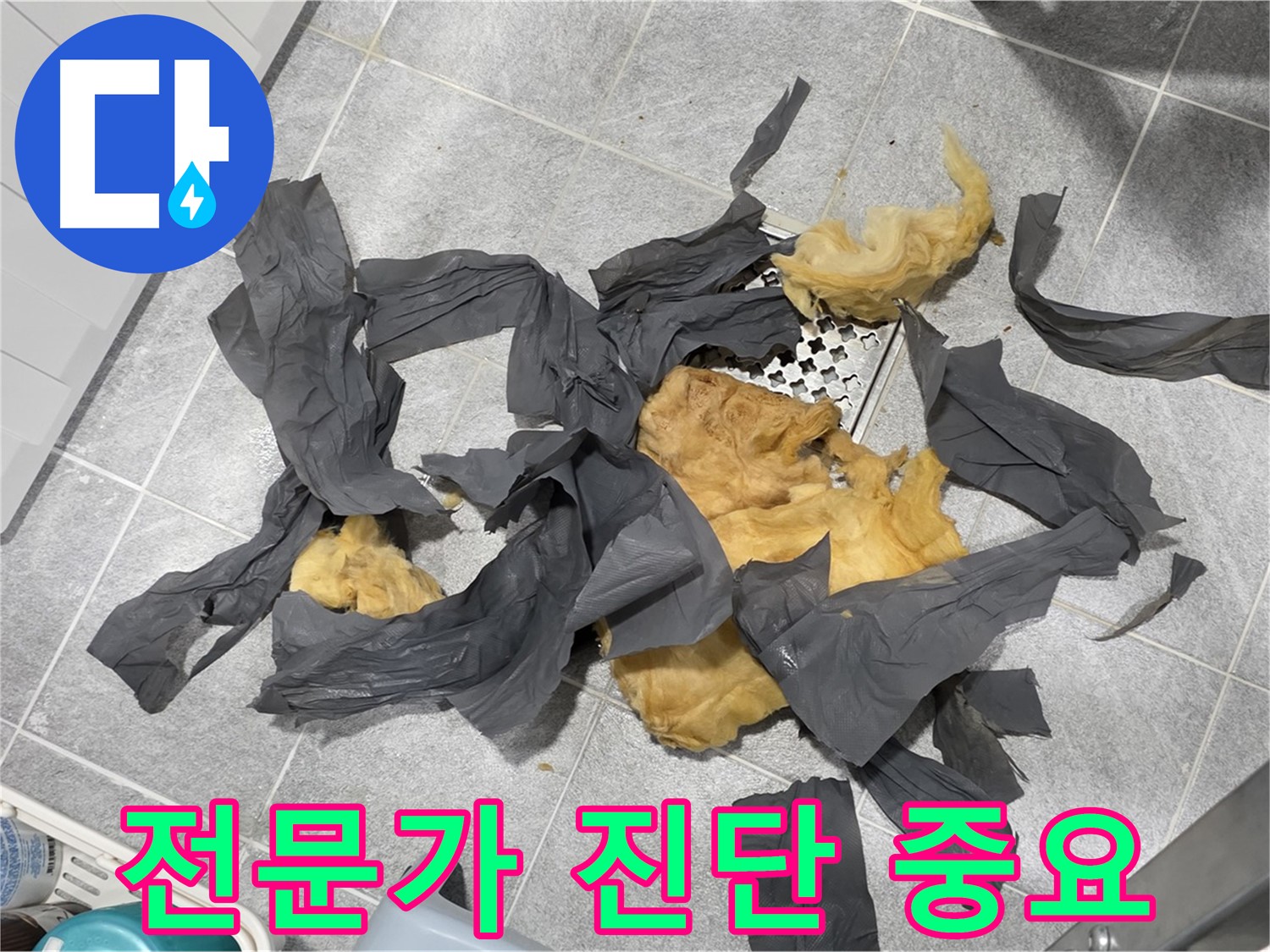 젖은 방음재 제거 - 전문가의 꼼꼼한 진단