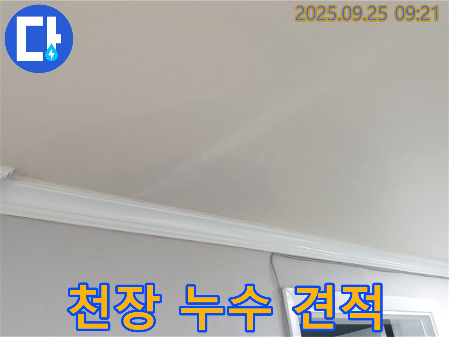 양주시 백석읍 연곡리 천장 누수 견적 - 합리적인 비용으로 누수를 해결하세요.