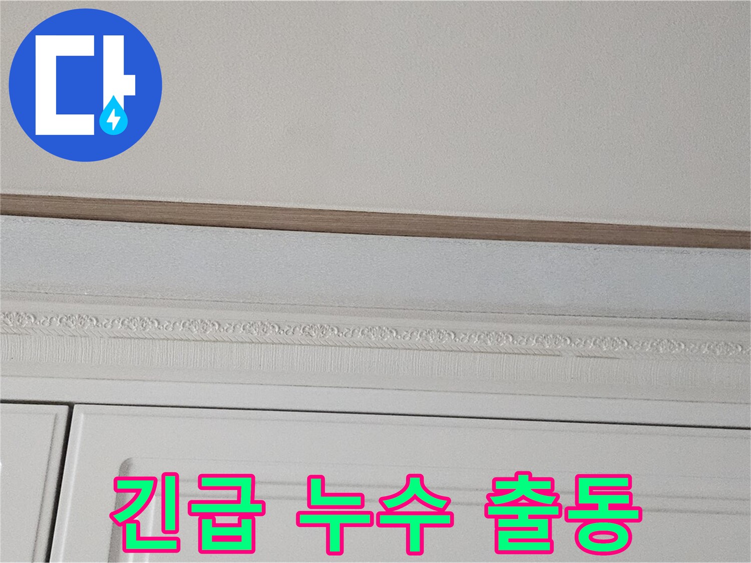 현대시티 아파트 긴급 누수 - 가구 천장 물 떨어짐 긴급 출동