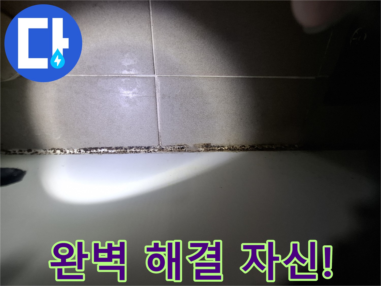 분당 욕조 곰팡이 완벽 해결 - 최첨단 장비 및 숙련된 기술력 시공