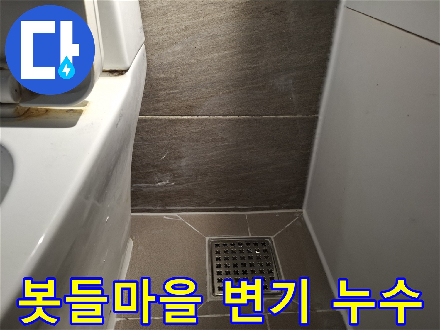 분당 봇들마을 화장실 변기 뒤편 누수 - 꼼꼼 점검 원인 진단