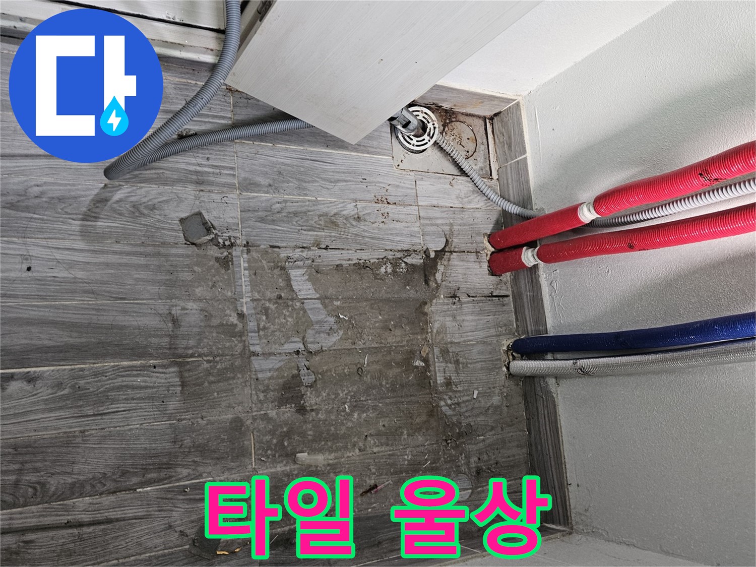 강동구 천호동 세탁실 - 건물 울상 짓게 하는 주범!