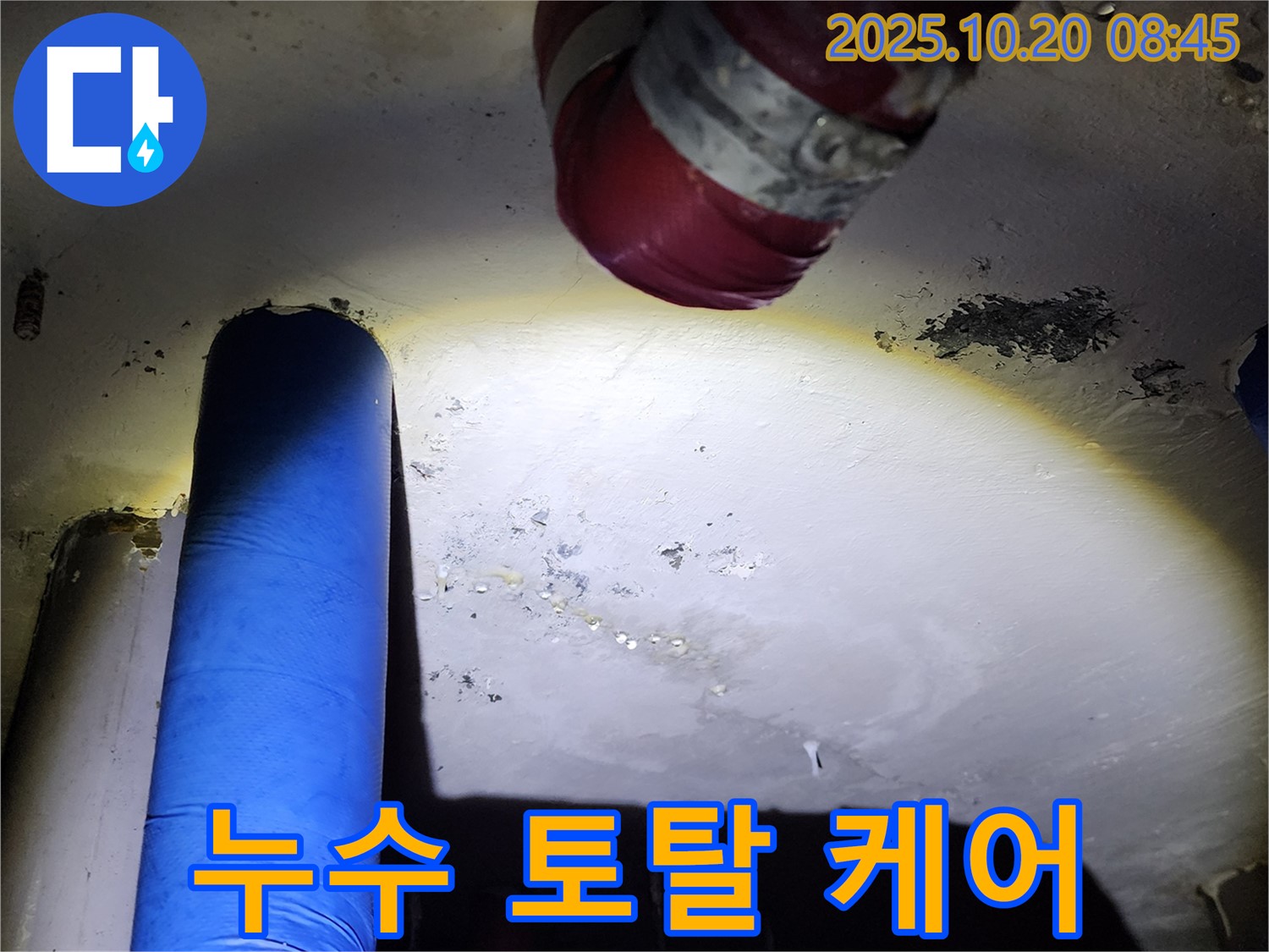 양주시 장흥면 석현리 누수 - 누수 탐지부터 책임 시공까지, 누수에 대한 모든 것을 책임집니다.