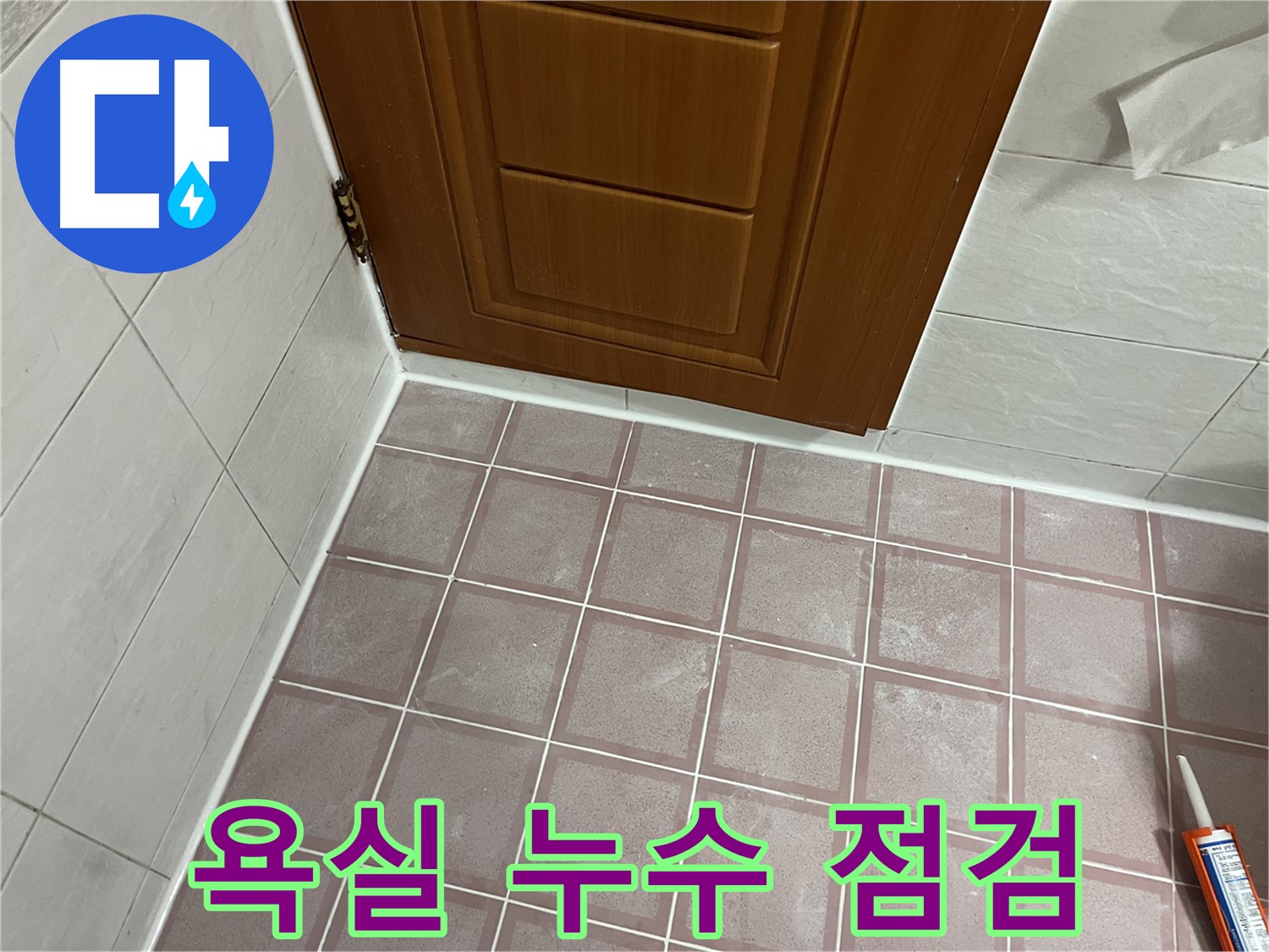 금천구 독산동 형제맨션빌 욕실 누수 점검 - 꼼꼼한 진단