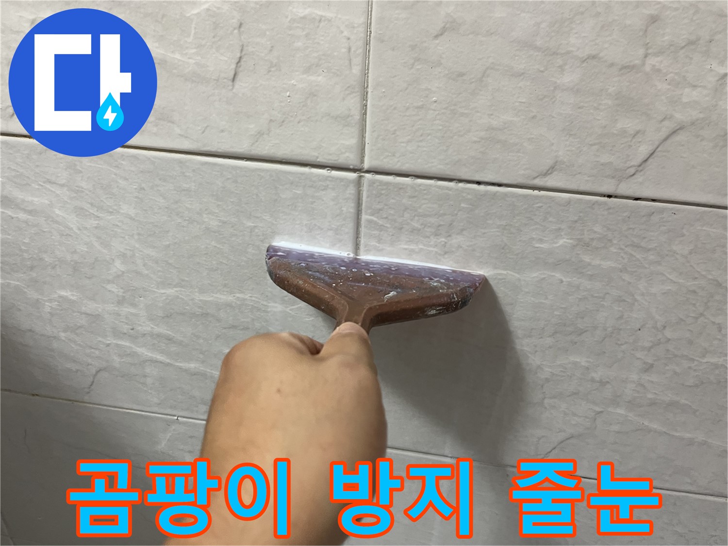 독산동-금천구 형제빌 줄눈 시공으로 곰팡이 걱정 끝