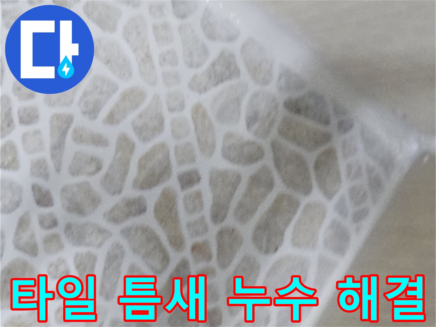 성북구 스카이힐스테이 화장실 타일 틈새 누수 완벽 해결 사진