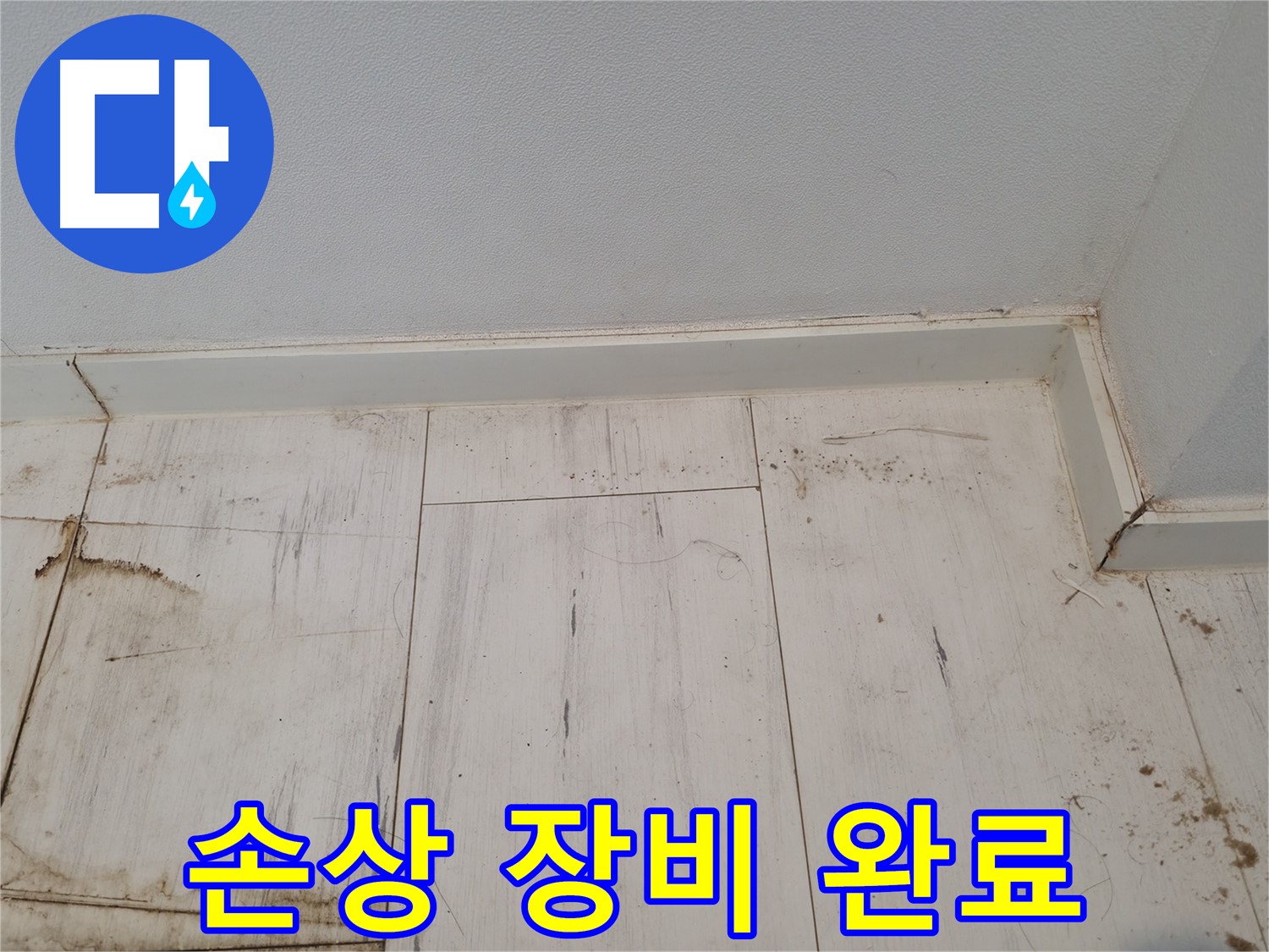 관악구 누수 - 마루 손상 장비 점검 완료! - 완벽 해결