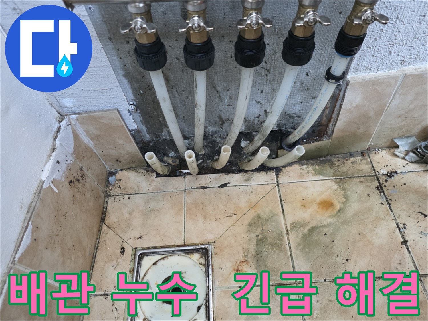 불광동 샤인쉐르빌 누수 - 배관 누수 긴급 해결