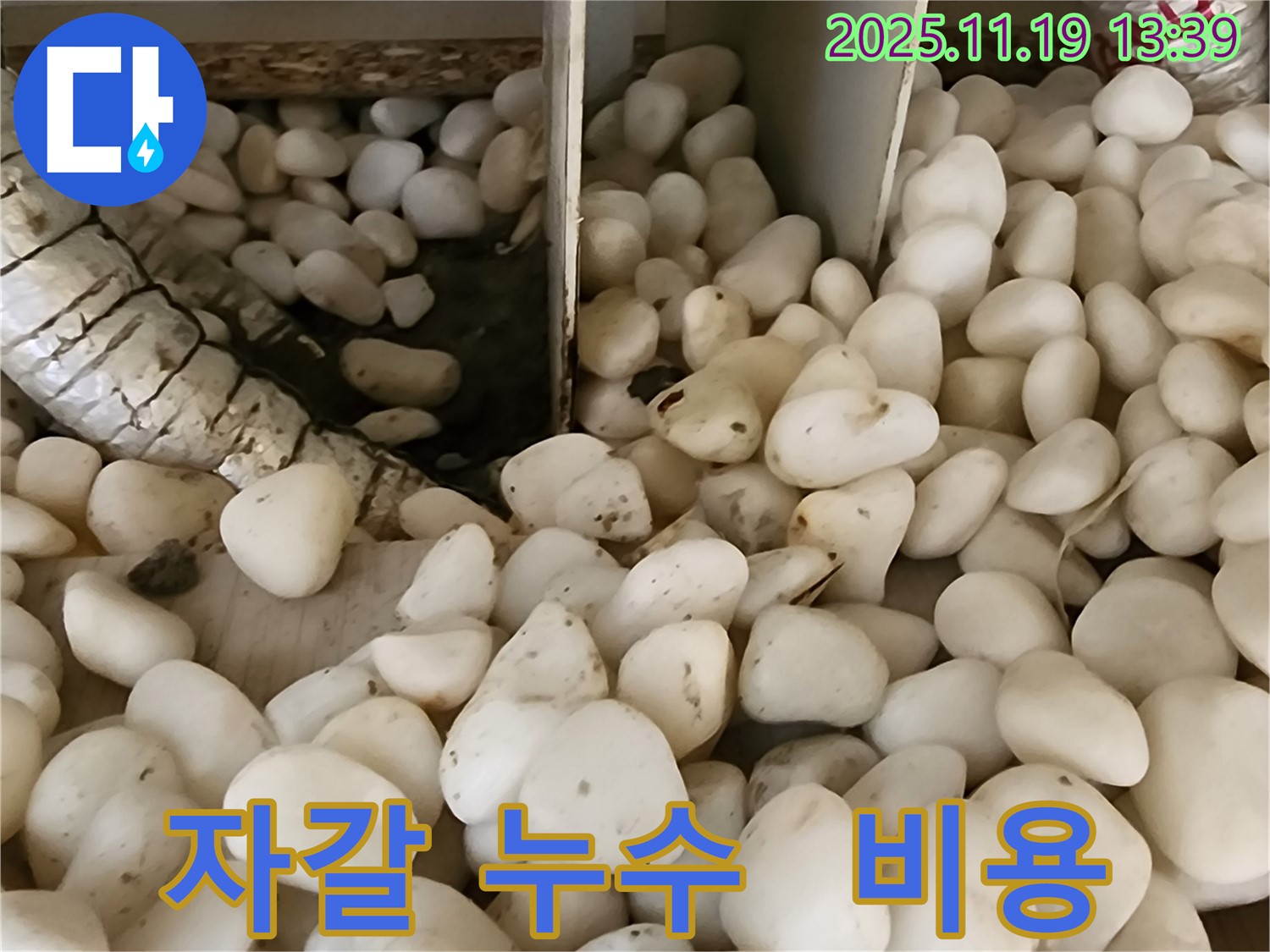 포천시 내촌면 누수 - 자갈 속에 숨겨진 누수, 완벽하게 해결하고 합리적인 비용으로 제공합니다.