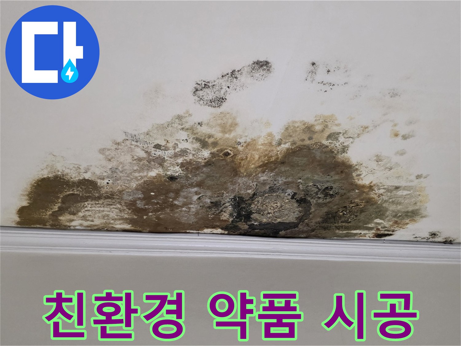 마포 용강동 현대홈타운 아파트 누수 - 곰팡이 제거, 친환경 약품 사용, 안심 시공
