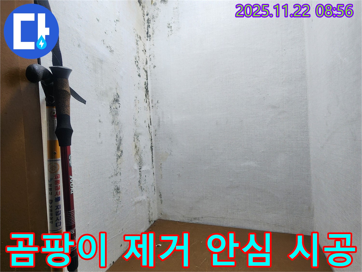 곰팡이 완벽 제거 및 안심 시공 - 누수로부터 안전하게
