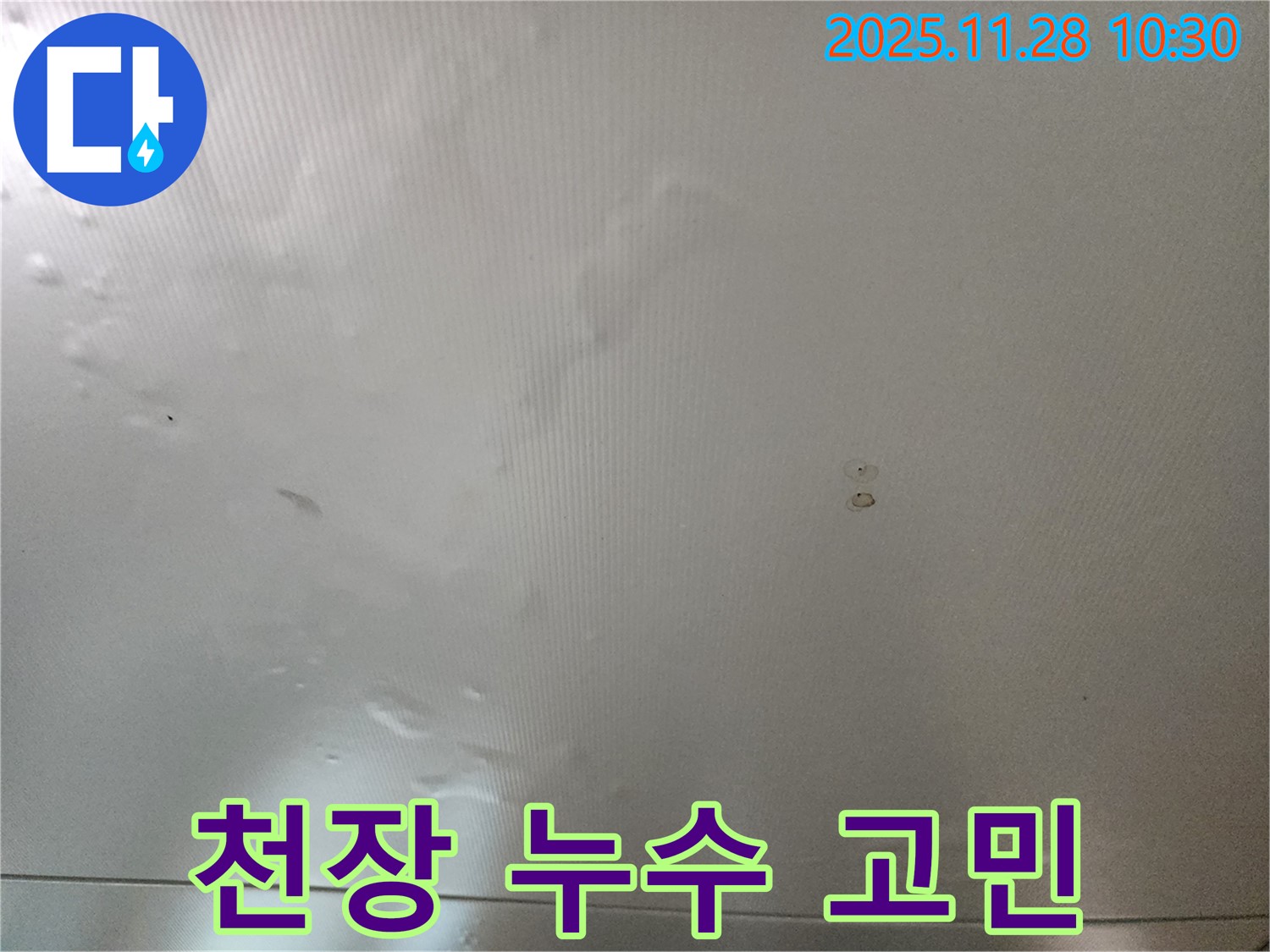 신북면 금동리 누수 - 천장 누수 고민 해결