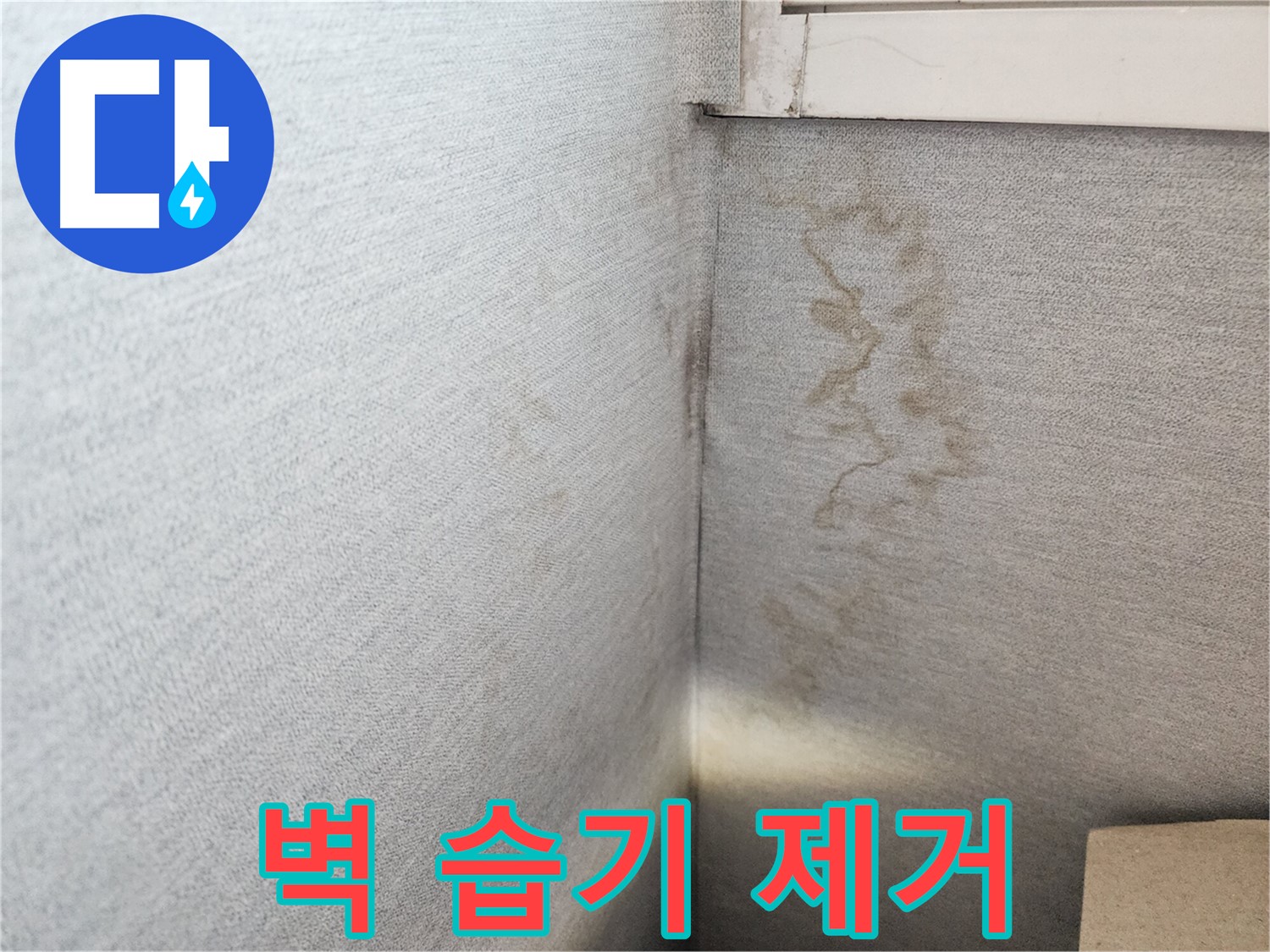 장안구 삼성아파트 누수, 벽면 습기 제거 - 깨끗하고 쾌적한 공간으로 되돌려 드립니다.