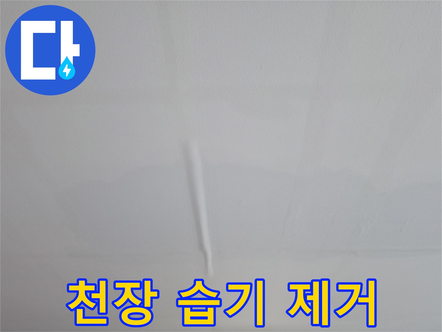의왕시 백운그린힐 아파트 젖은 천장 - 교체 및 누수 재발 방지 시공