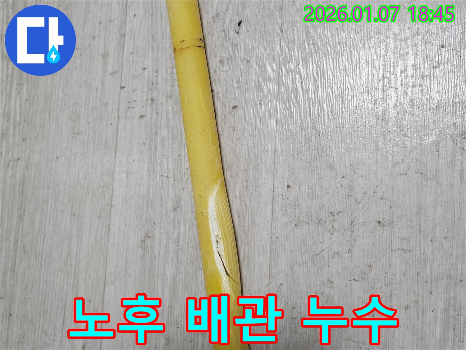 동두천 누수탐지 현장 - 노후된 배관에서 발생한 누수 지점을 정확히 찾아내고 있습니다.